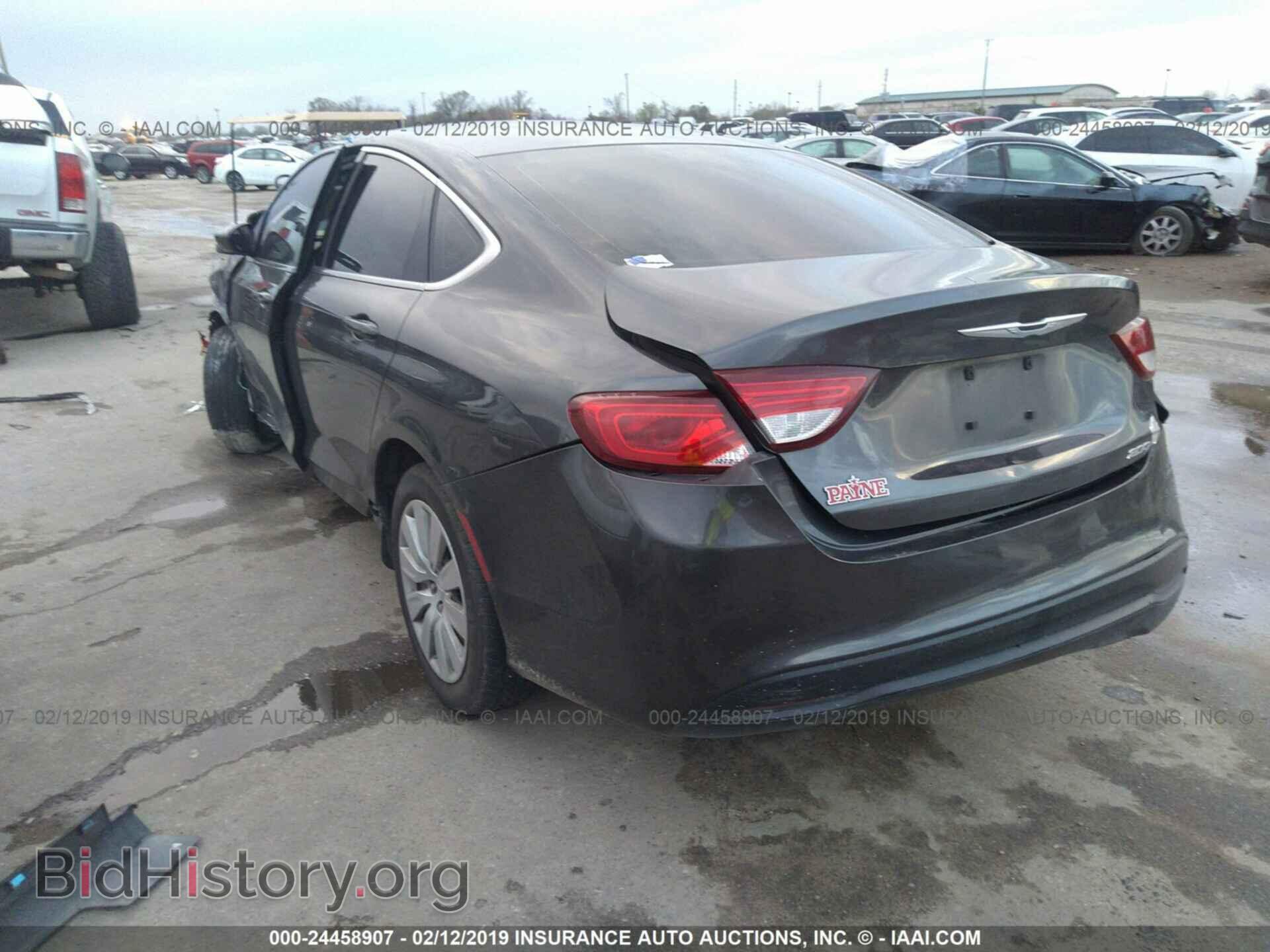 2016 CHRYSLER 200 - VIN: 1C3CCCFB4GN179434 - Photo 3