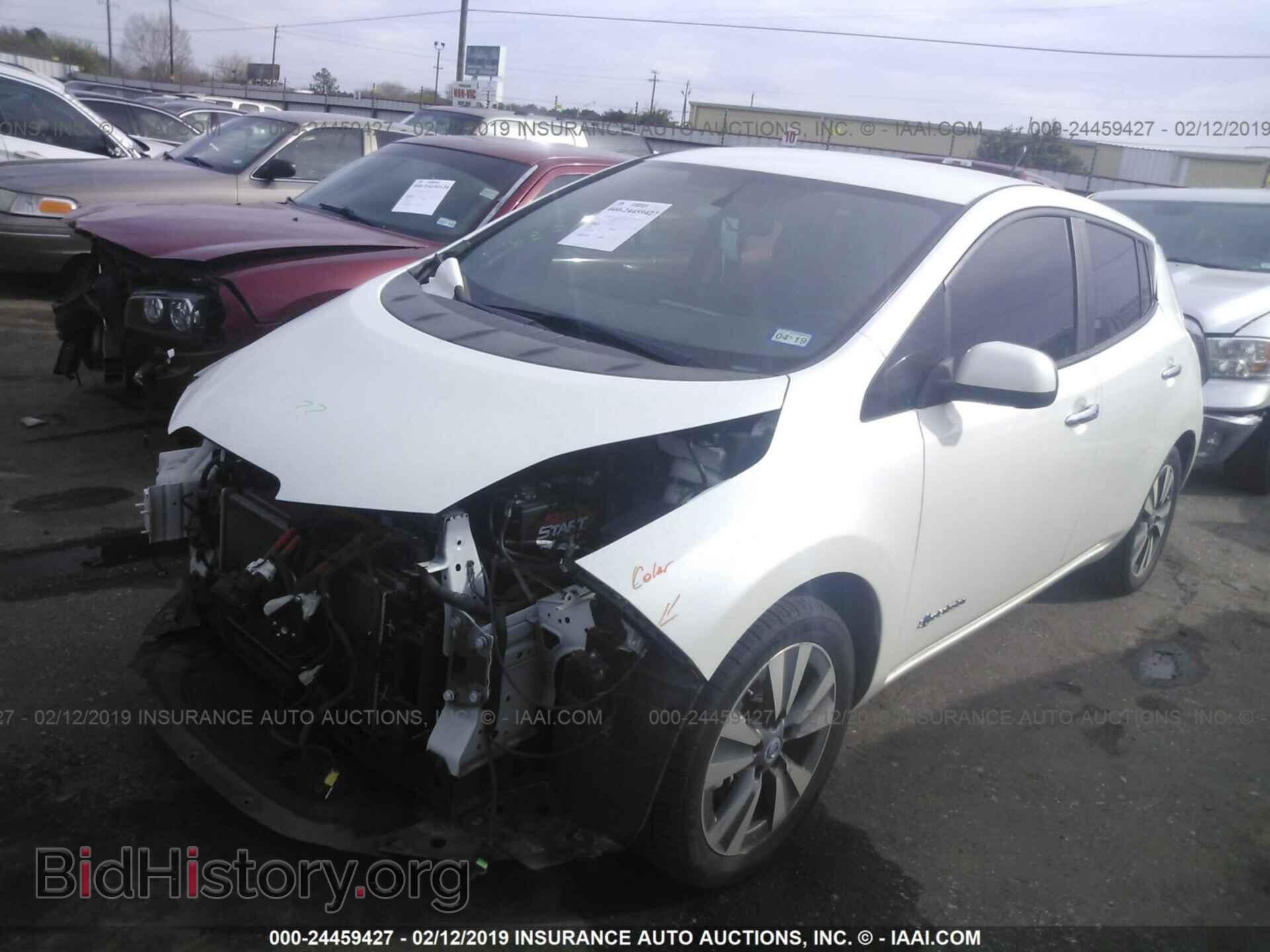 2013 NISSAN LEAF - VIN: 1N4AZ0CP9DC403715 - Фото 2
