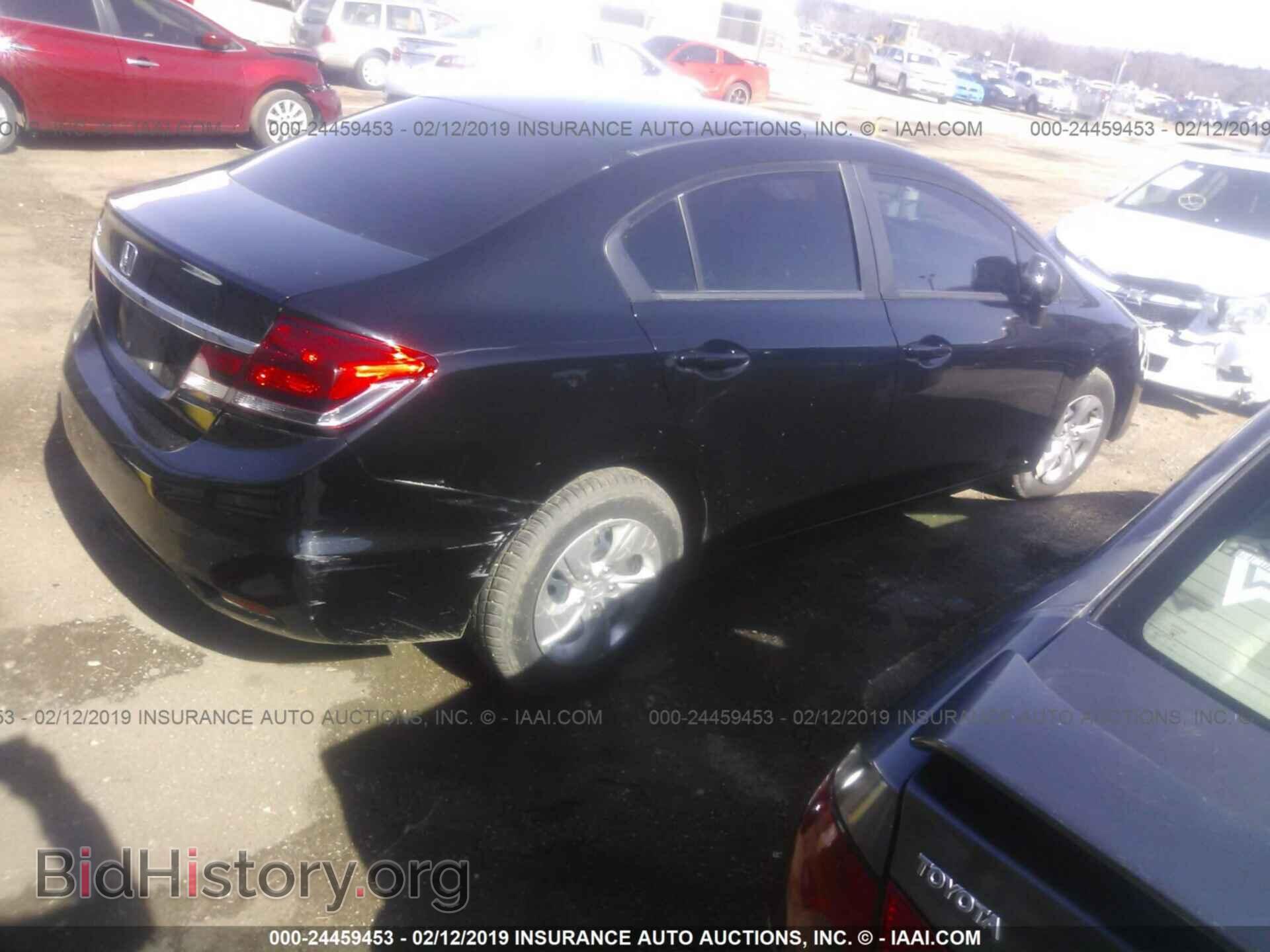 2013 HONDA CIVIC - VIN: 19XFB2F5XDE210850 - Фото 4