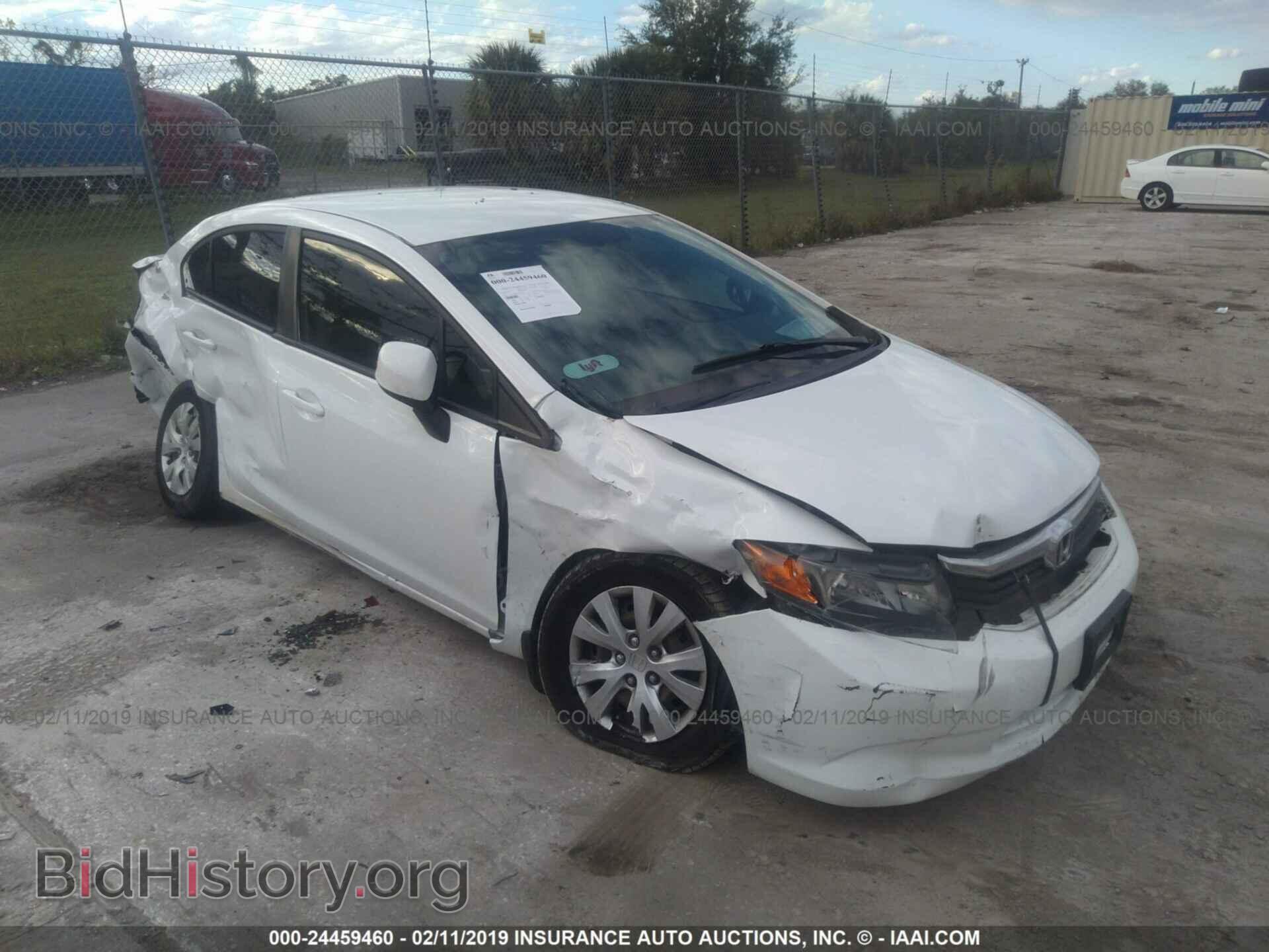 Photo 19XFB2F50CE004712 - HONDA CIVIC 2012