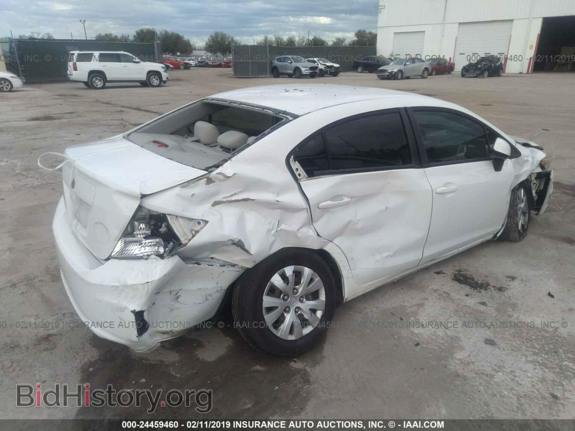 2012 HONDA CIVIC - VIN: 19XFB2F50CE004712 - Фото 4