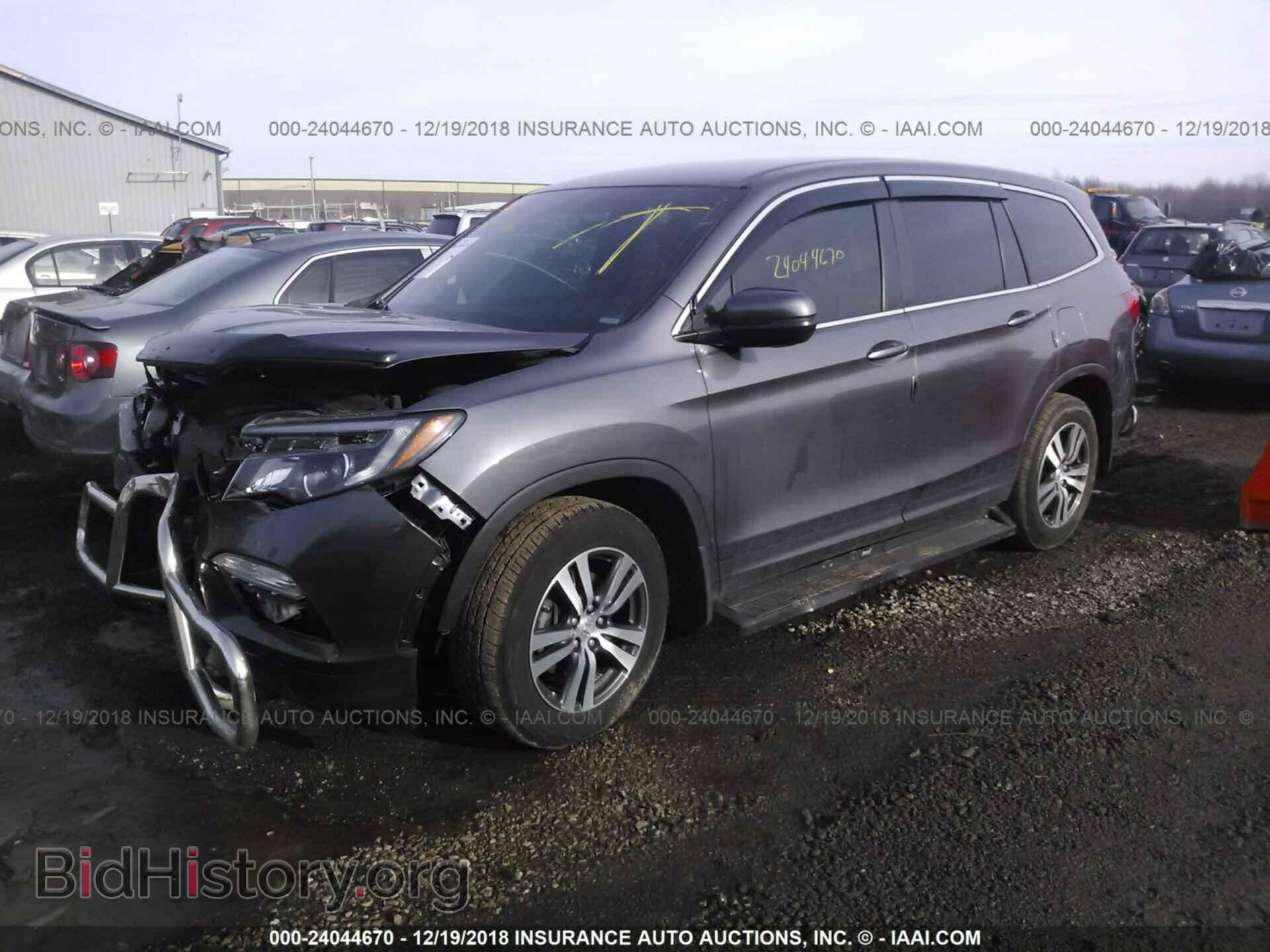 2017 HONDA PILOT - VIN: 5FNYF6H37HB093602 - Фото 2