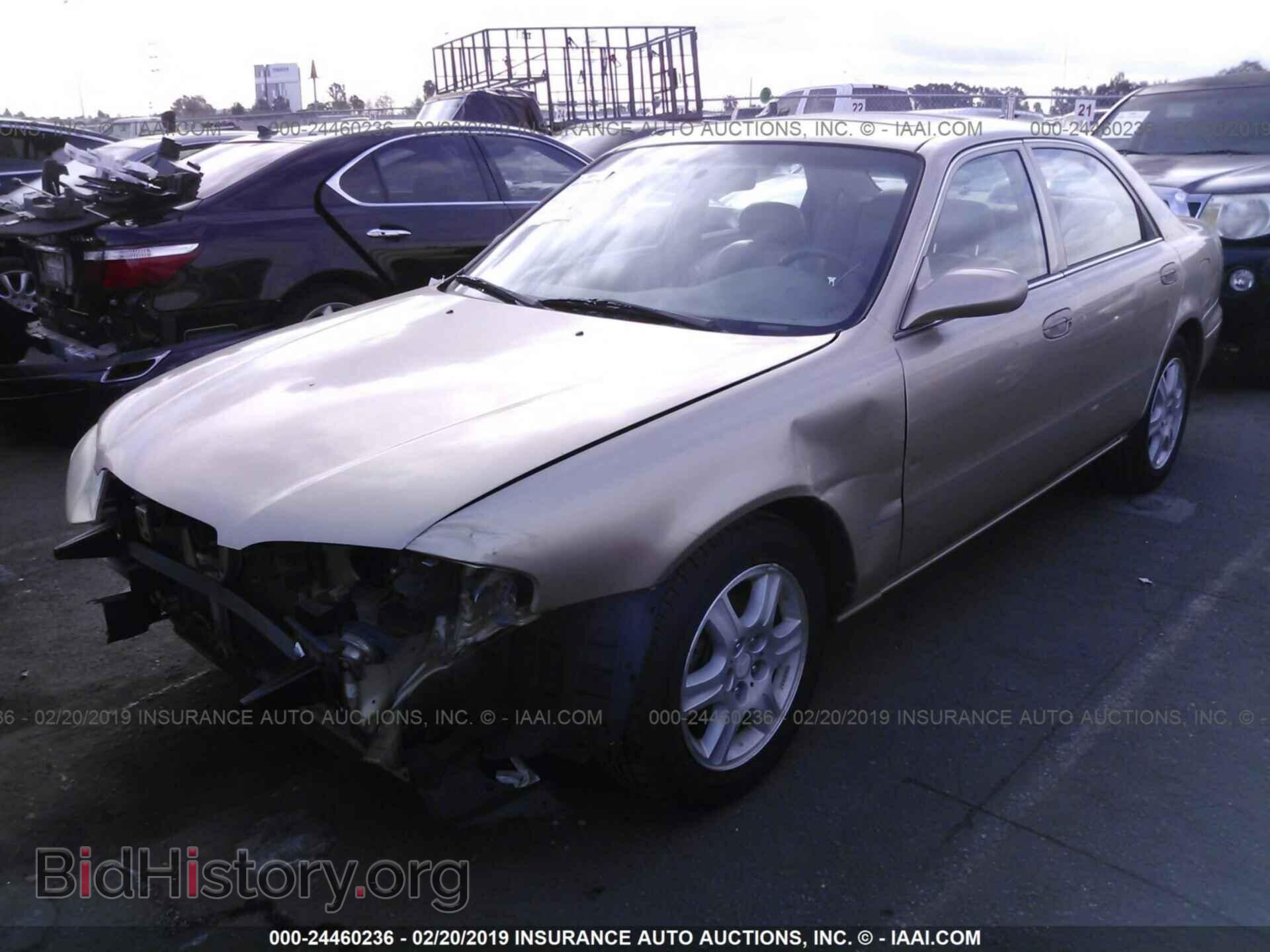 2000 MAZDA 626 - VIN: 1YVGF22F3Y5121950 - Фото 2