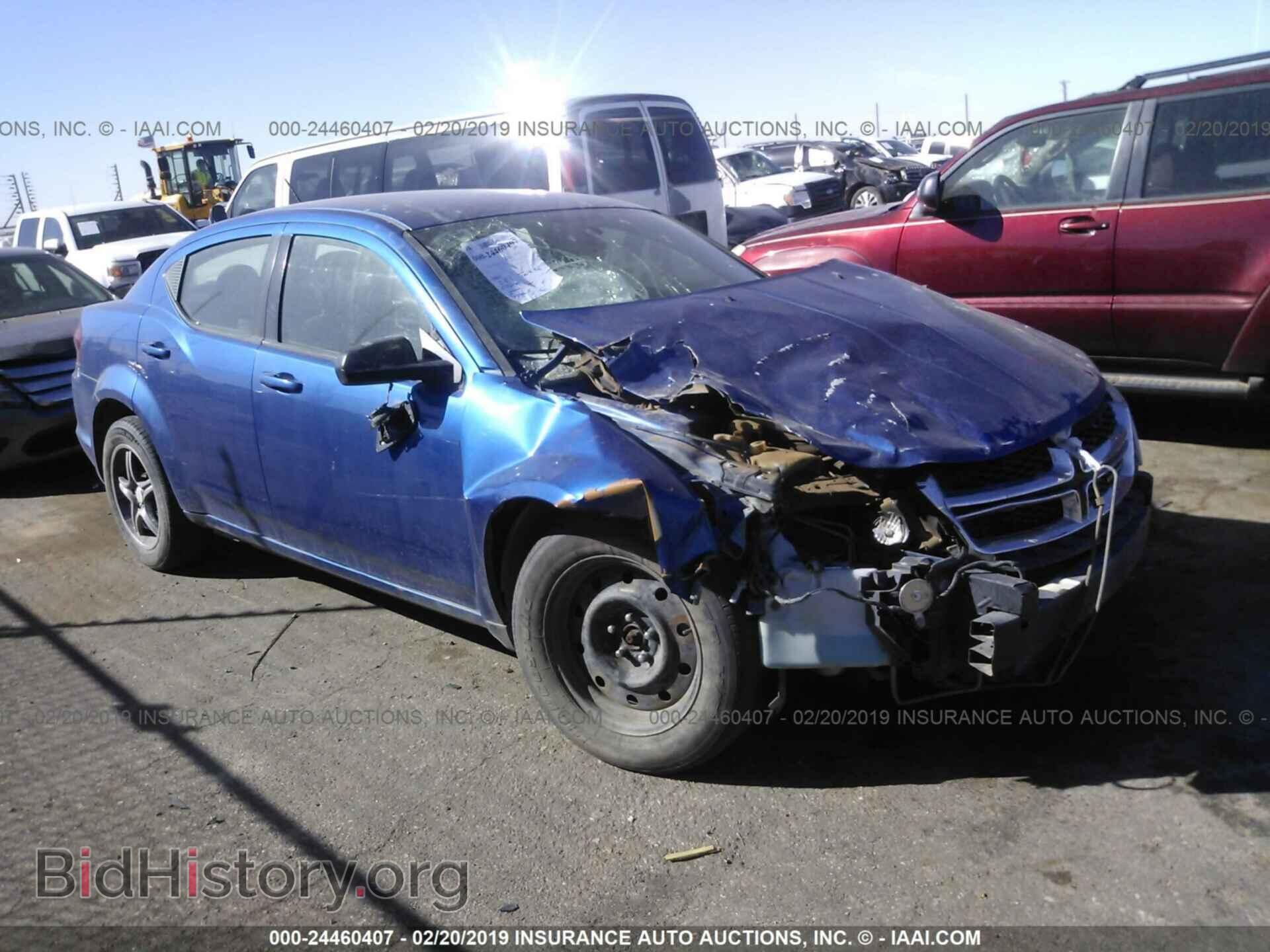 Фотография 1C3CDZAB2DN632288 - DODGE AVENGER 2013