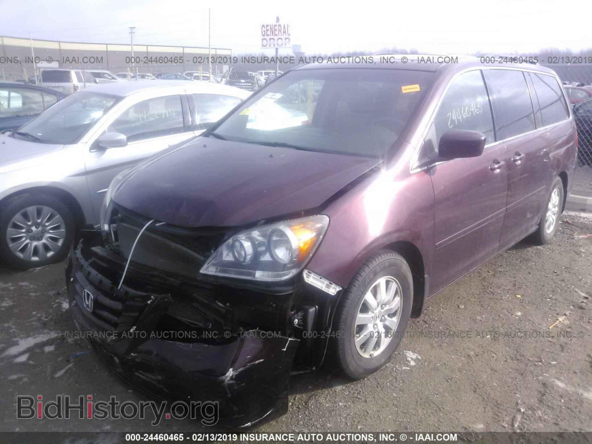 2008 HONDA ODYSSEY - VIN: 5FNRL38618B100937 - Фото 2