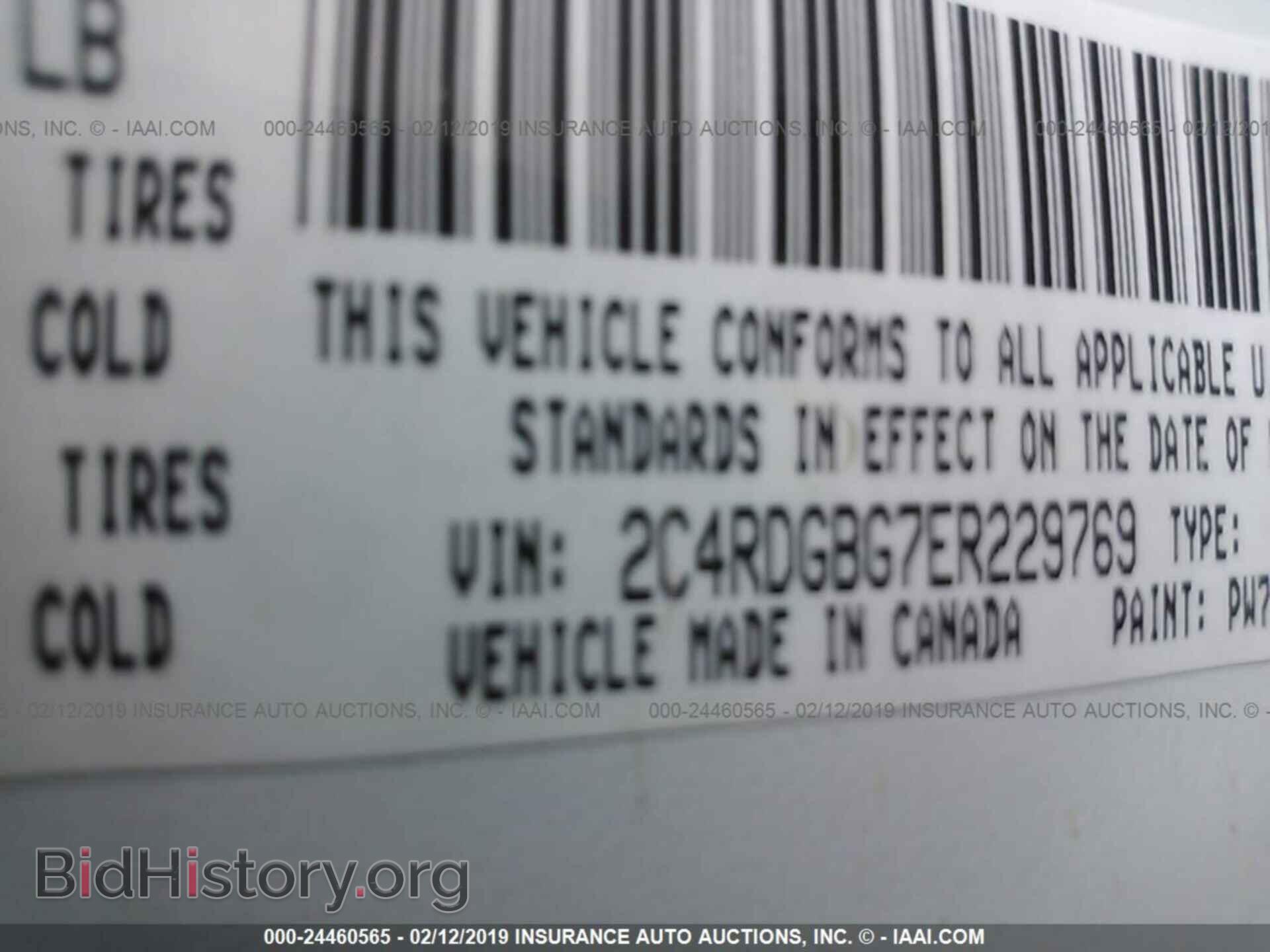 2014 DODGE GRAND CARAVAN - VIN: 2C4RDGBG7ER229769 - Фото 9