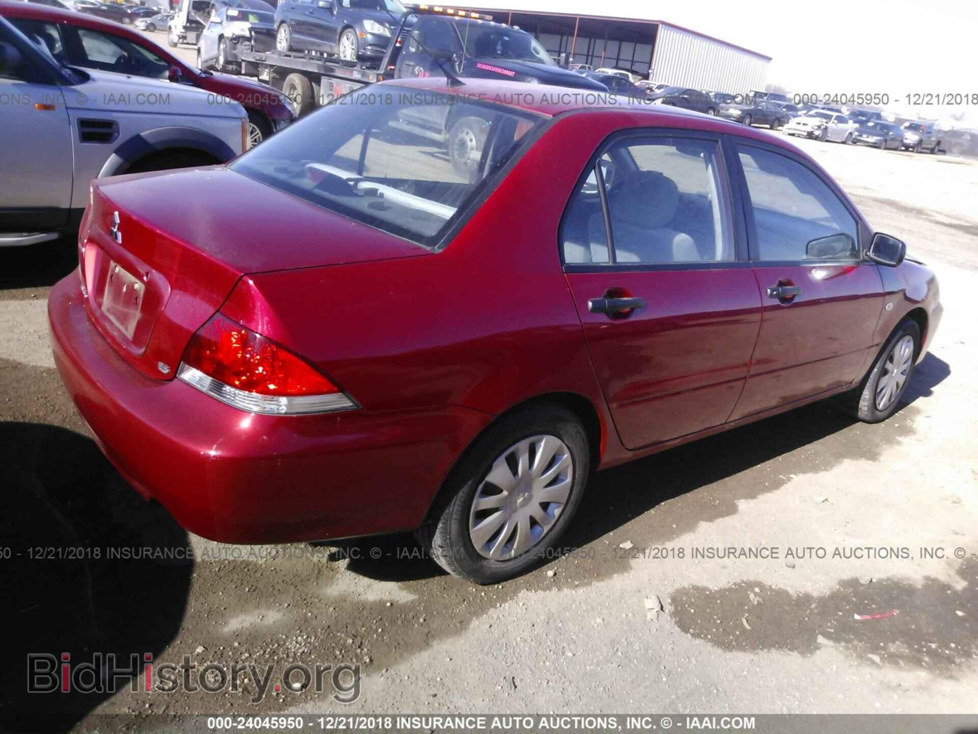 2006 MITSUBISHI LANCER - VIN: JA3AJ26E06U070713 - Фото 4