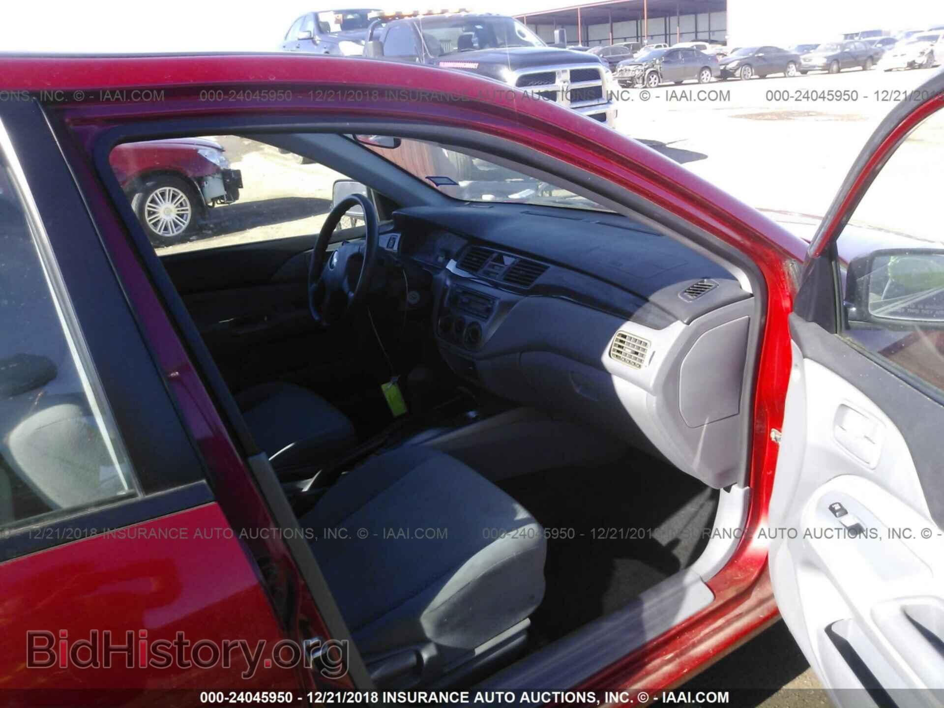 2006 MITSUBISHI LANCER - VIN: JA3AJ26E06U070713 - Фото 5