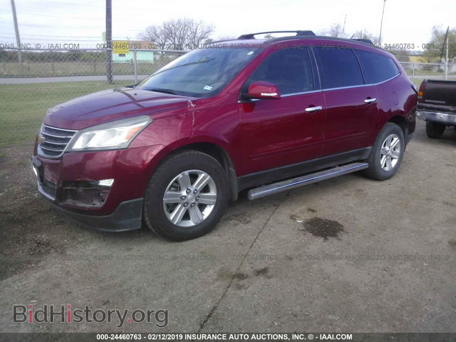 2013 CHEVROLET TRAVERSE - VIN: 1GNKRGKD0DJ244052 - Фото 2