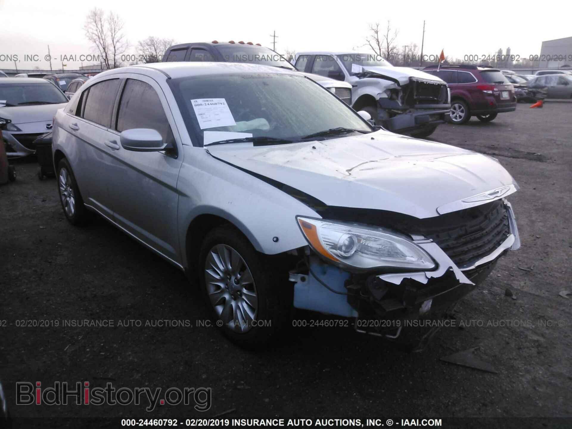 Фотография 1C3CCBAB5CN330616 - CHRYSLER 200 2012