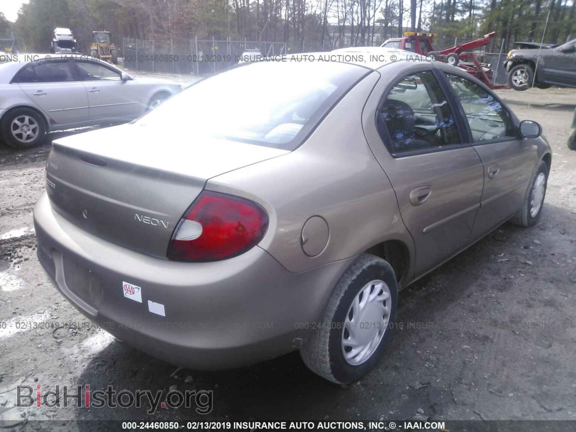 2001 DODGE NEON - VIN: 1B3ES46C81D207224 - Фото 4