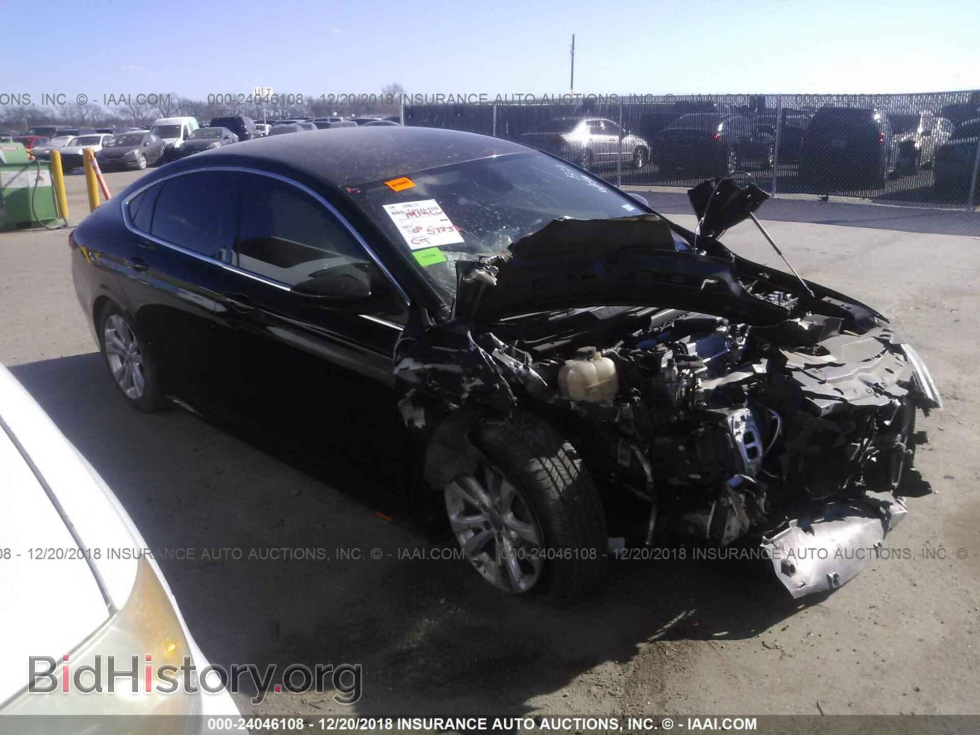 Photo 1C3CCCAB0FN592067 - CHRYSLER 200 2015
