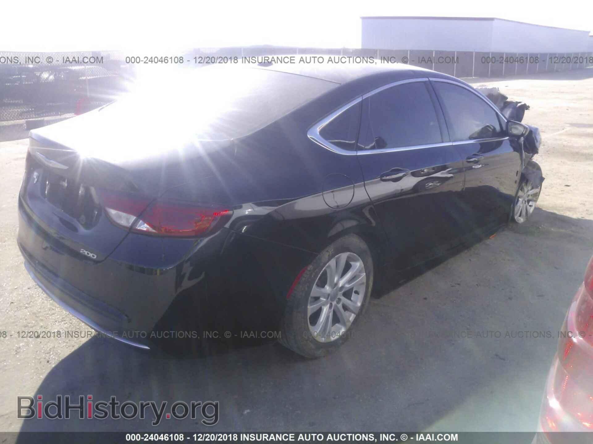 2015 CHRYSLER 200 - VIN: 1C3CCCAB0FN592067 - Photo 4