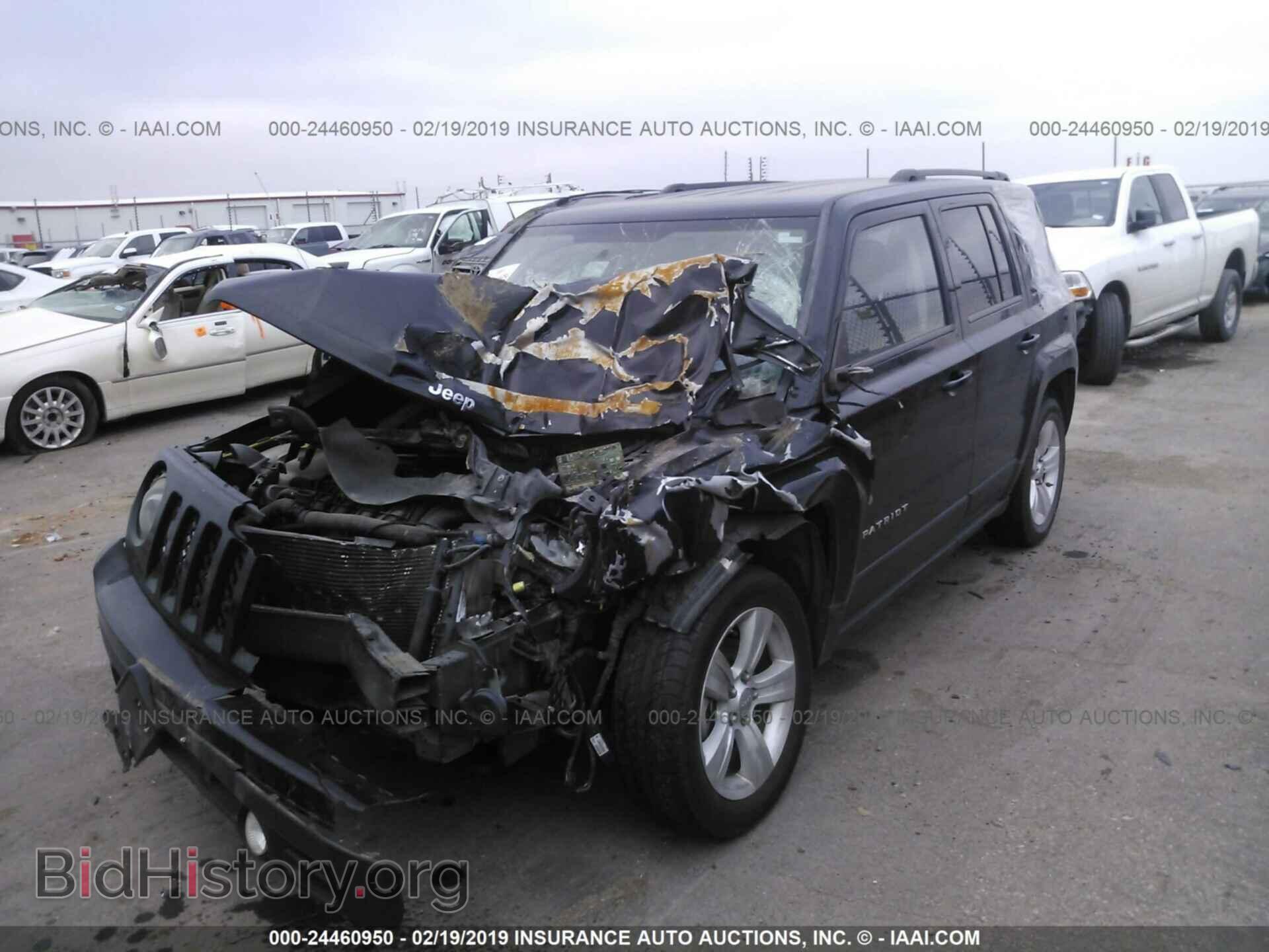 2012 JEEP PATRIOT - VIN: 1C4NJPFA0CD704594 - Фото 2