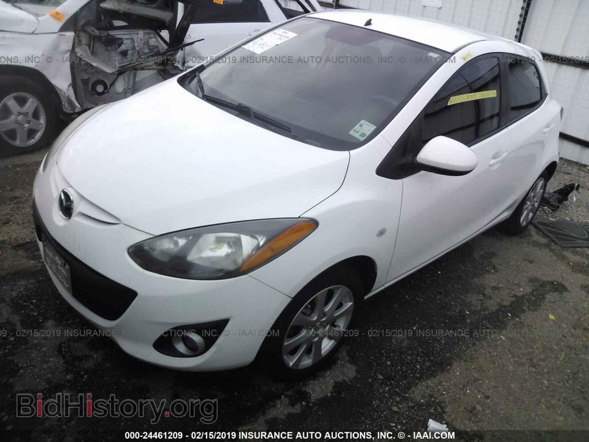 2012 MAZDA MAZDA2 - VIN: JM1DE1LY3C0148643 - Photo 2