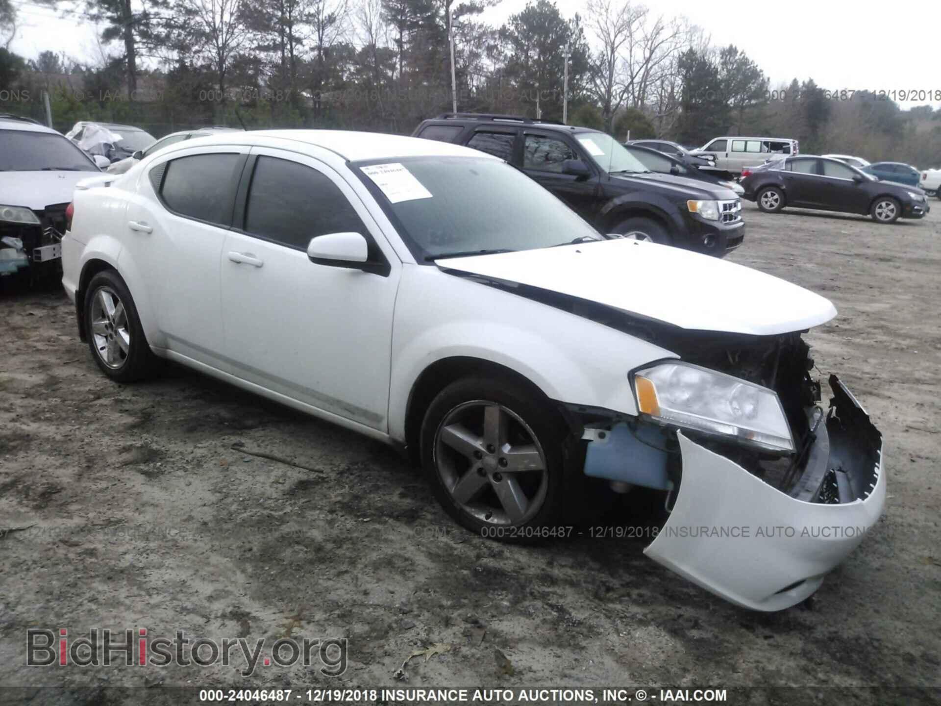 Photo 1C3CDZCB9CN280435 - DODGE AVENGER 2012