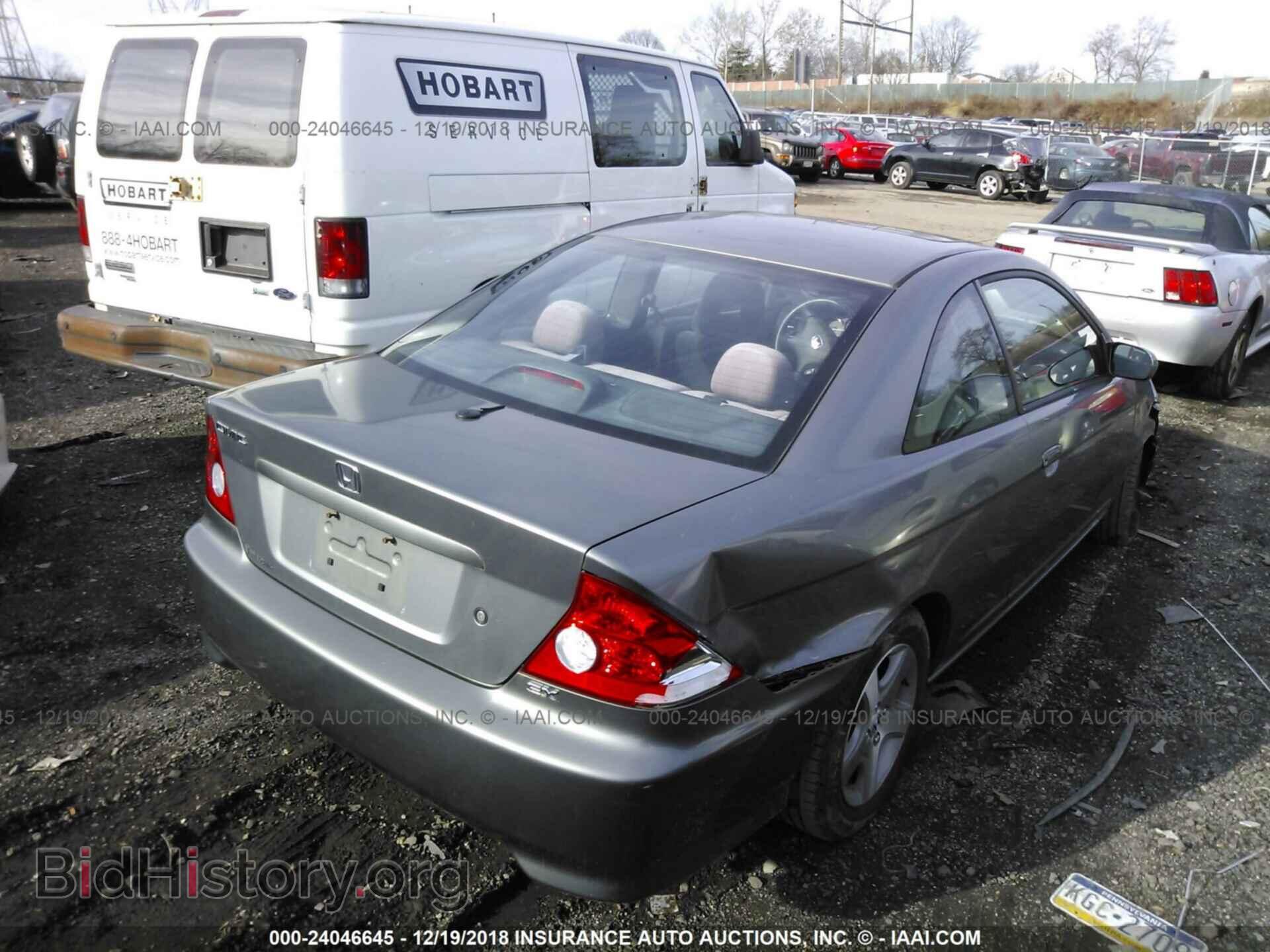 2005 HONDA CIVIC - VIN: 1HGEM22015L079477 - Фото 4