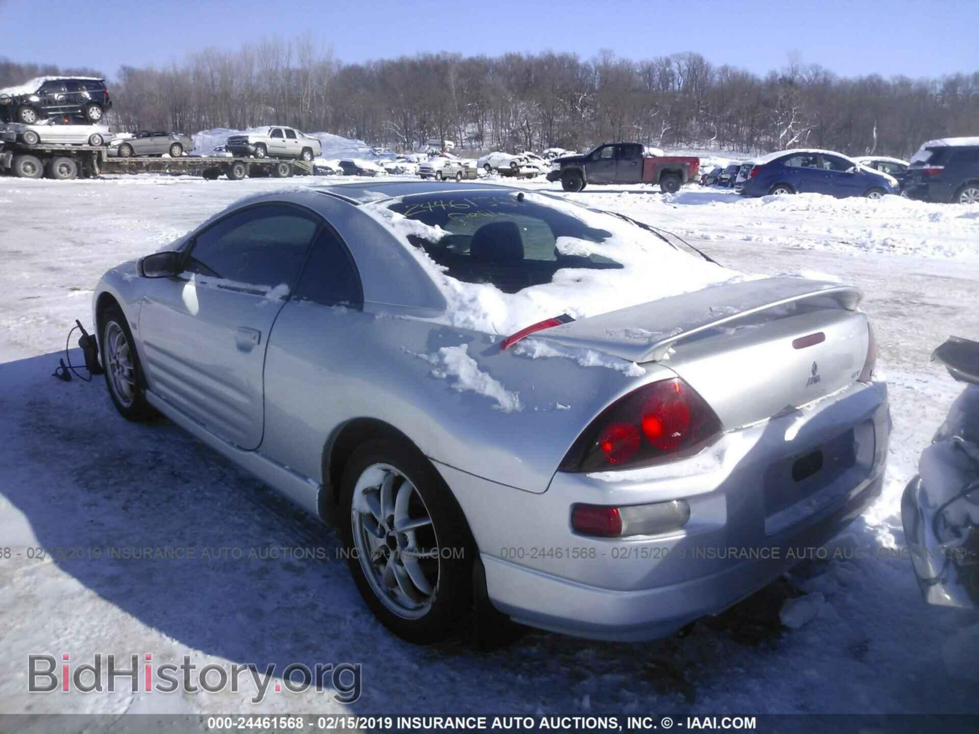 2002 MITSUBISHI ECLIPSE - VIN: 4A3AC54H32E007245 - Фото 3