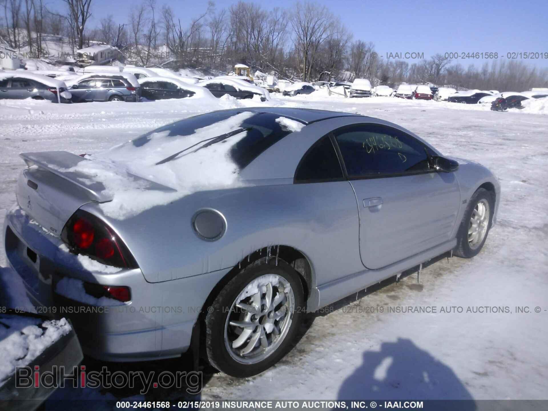 2002 MITSUBISHI ECLIPSE - VIN: 4A3AC54H32E007245 - Фото 4