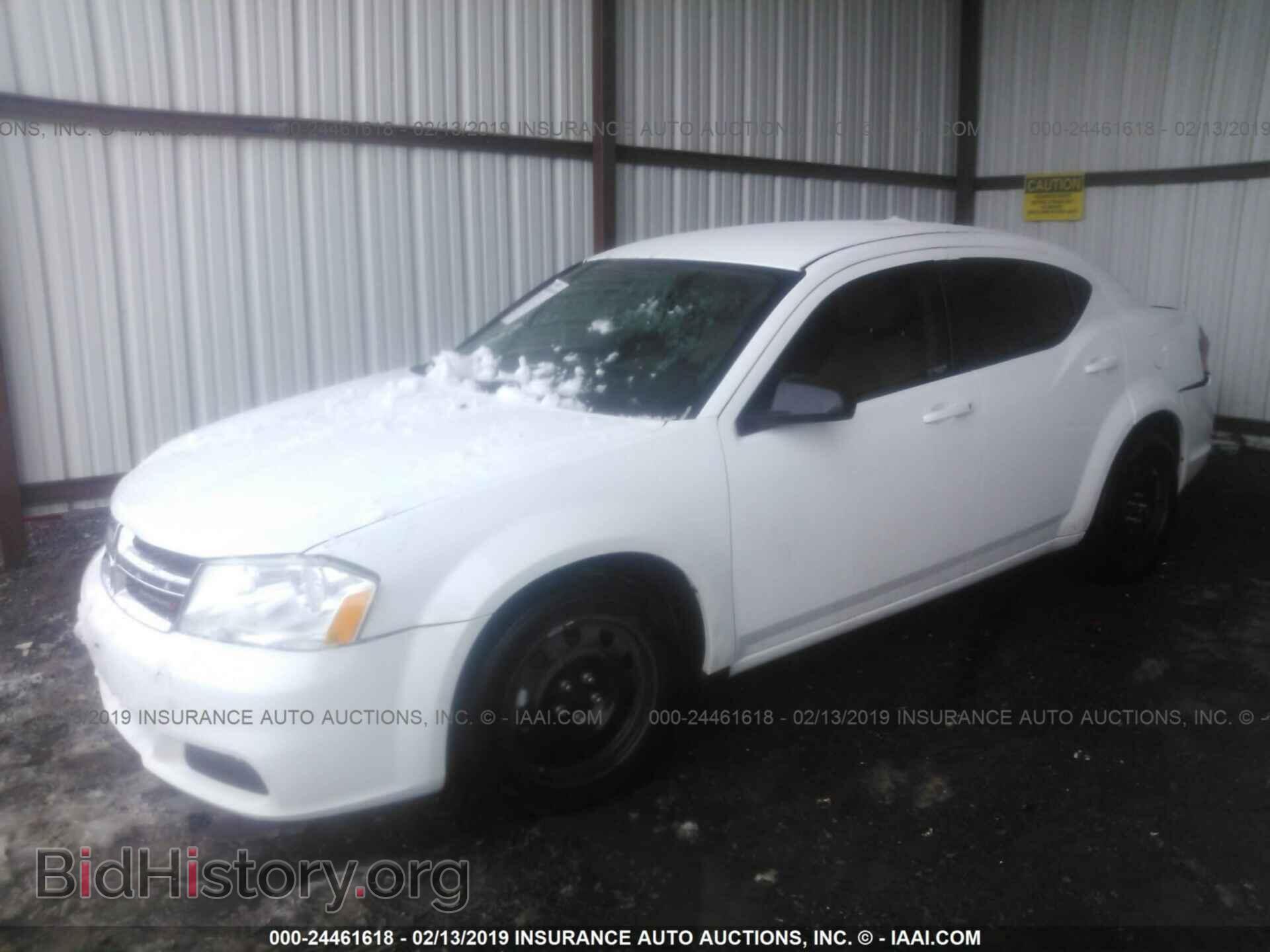 2013 DODGE AVENGER - VIN: 1C3CDZAB0DN581373 - Фото 2