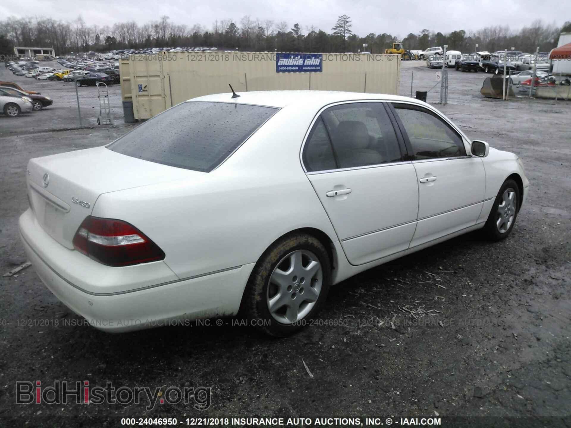 2004 LEXUS LS - VIN: JTHBN36F240143625 - Photo 4