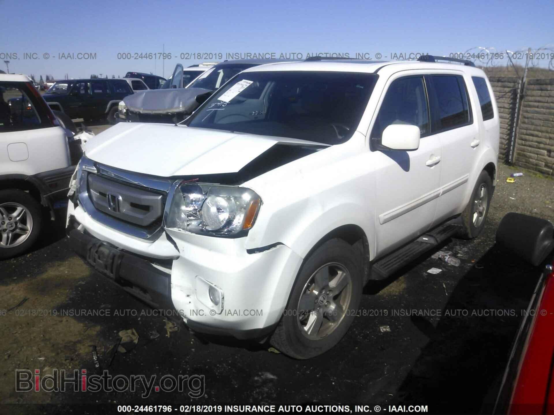 2011 HONDA PILOT - VIN: 5FNYF3H54BB019609 - Фото 2