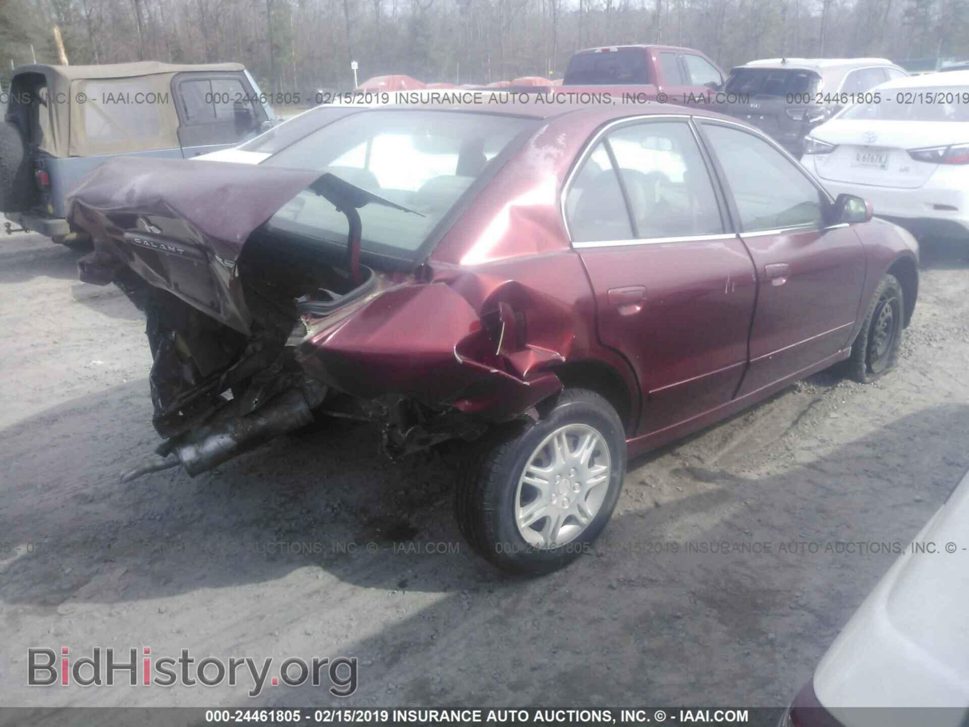 2003 MITSUBISHI GALANT - VIN: 4A3AA46G43E070702 - Фото 4