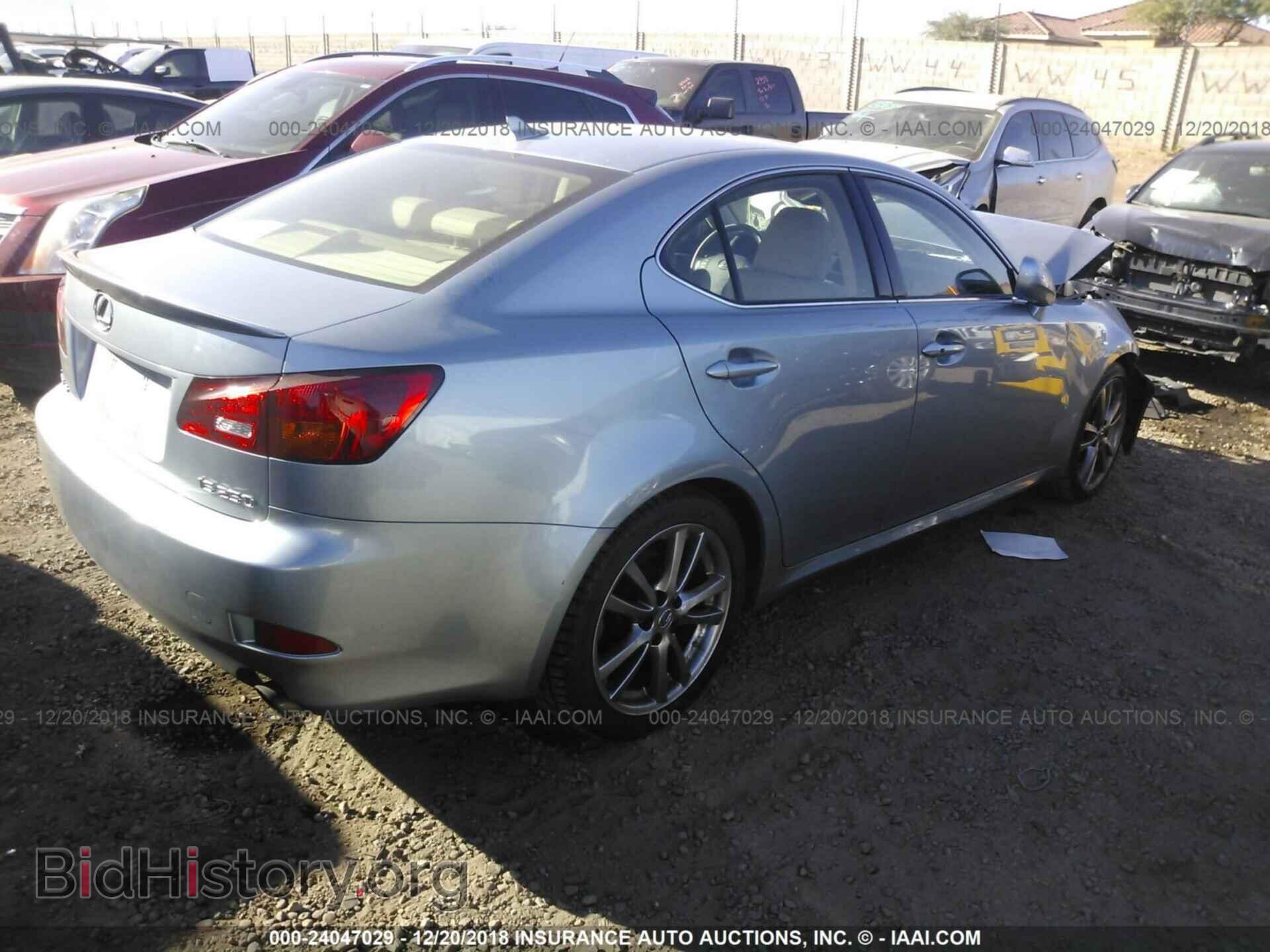 2008 LEXUS IS - VIN: JTHBK262385067230 - Photo 4