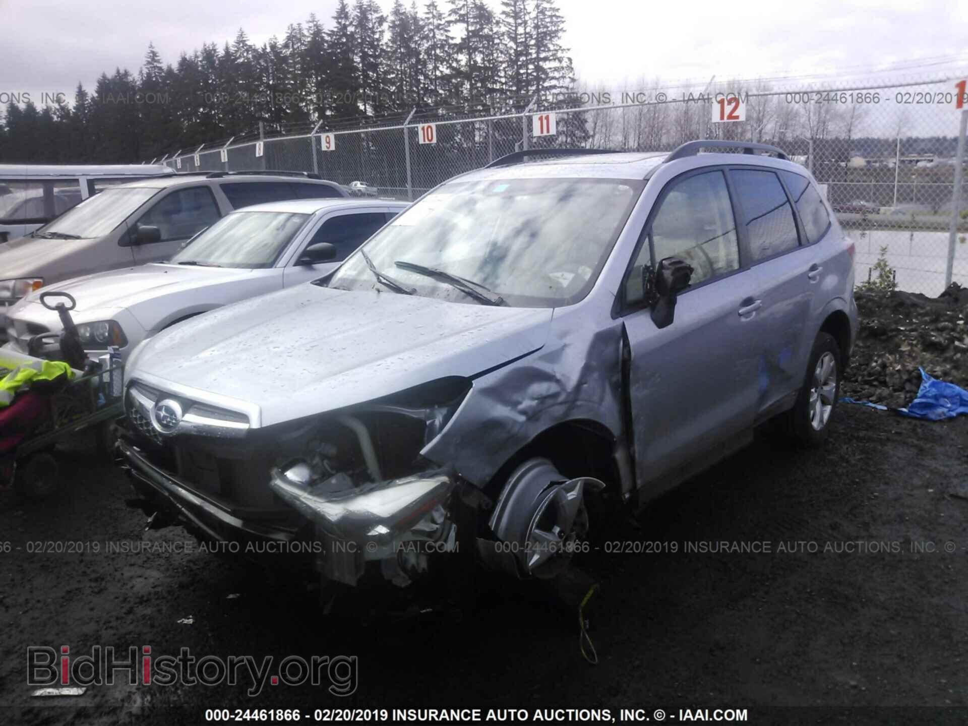2014 SUBARU FORESTER - VIN: JF2SJAECXEH436461 - Фото 2