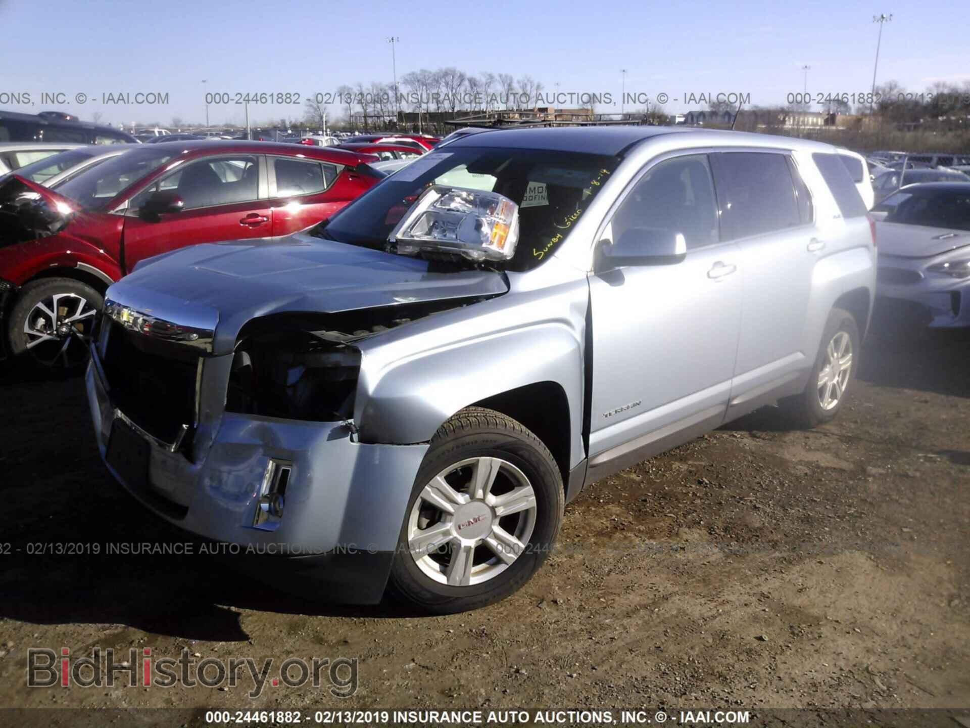 2014 GMC TERRAIN - VIN: 2GKALMEK9E6302595 - Фото 2