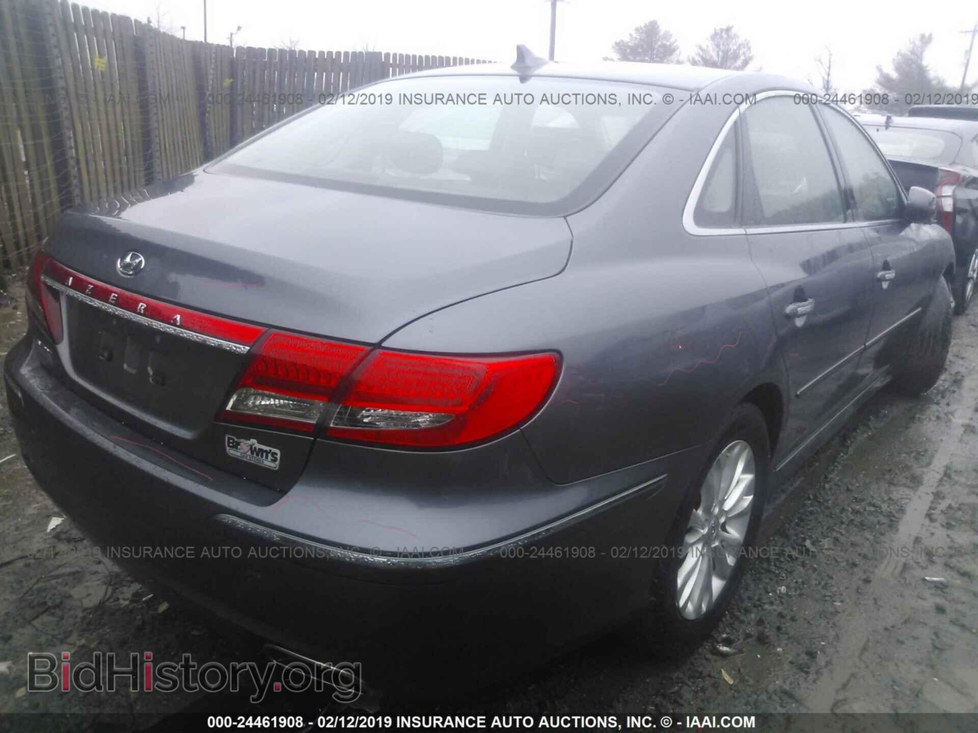 2011 HYUNDAI AZERA - VIN: KMHFC4DD6BA539155 - Photo 4