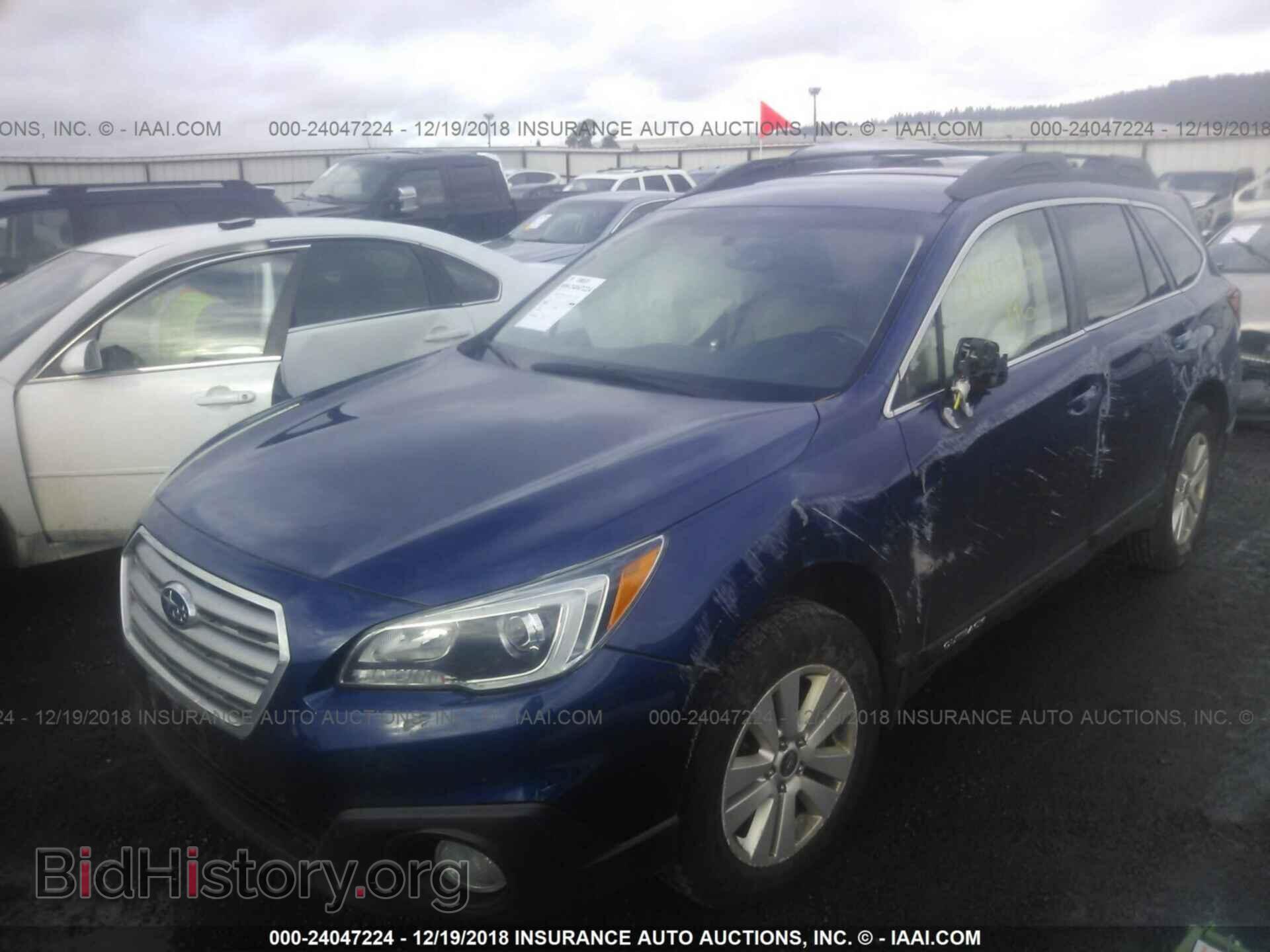 2015 SUBARU OUTBACK - VIN: 4S4BSACC6F3204819 - Фото 2