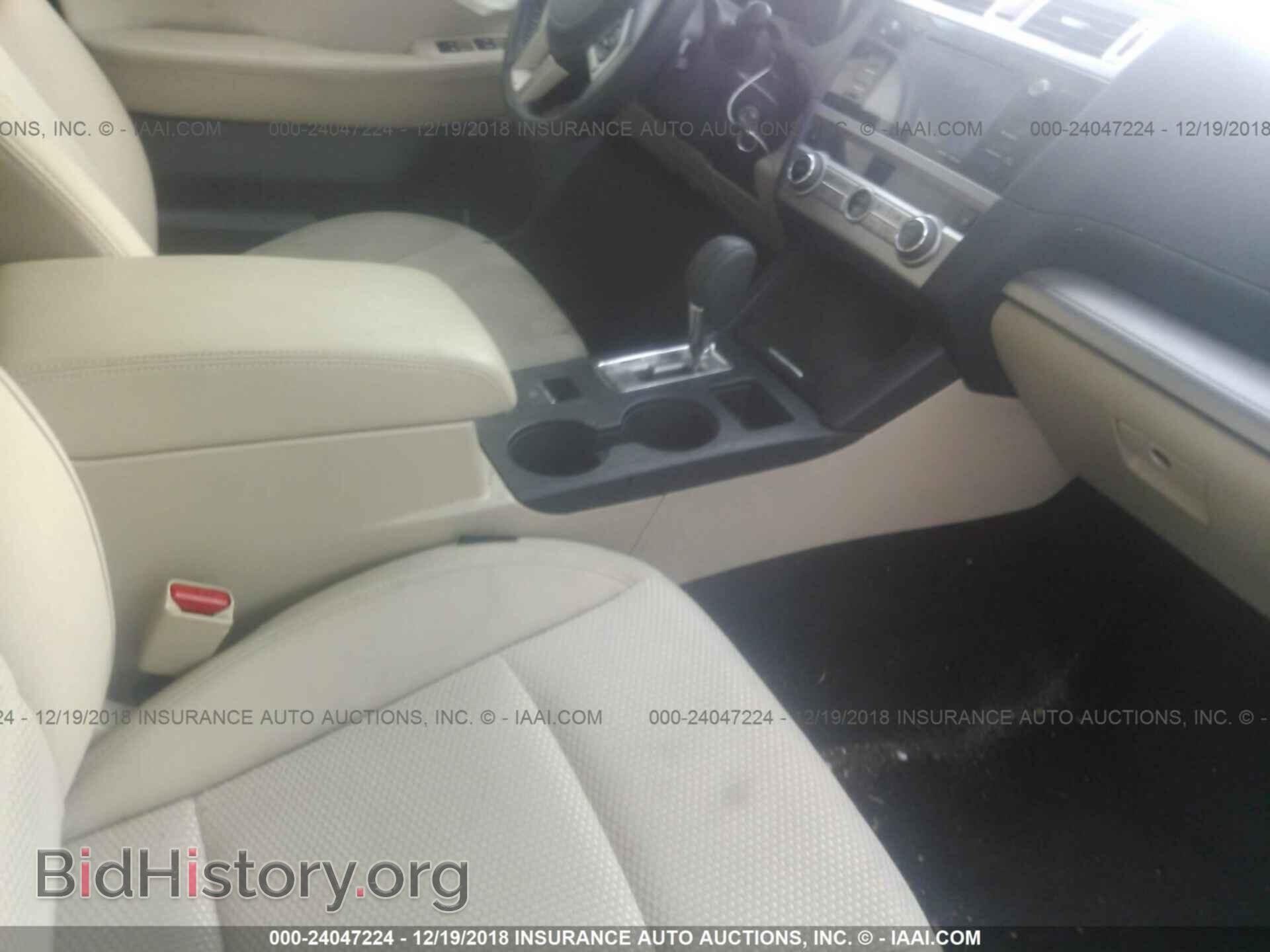 2015 SUBARU OUTBACK - VIN: 4S4BSACC6F3204819 - Фото 5