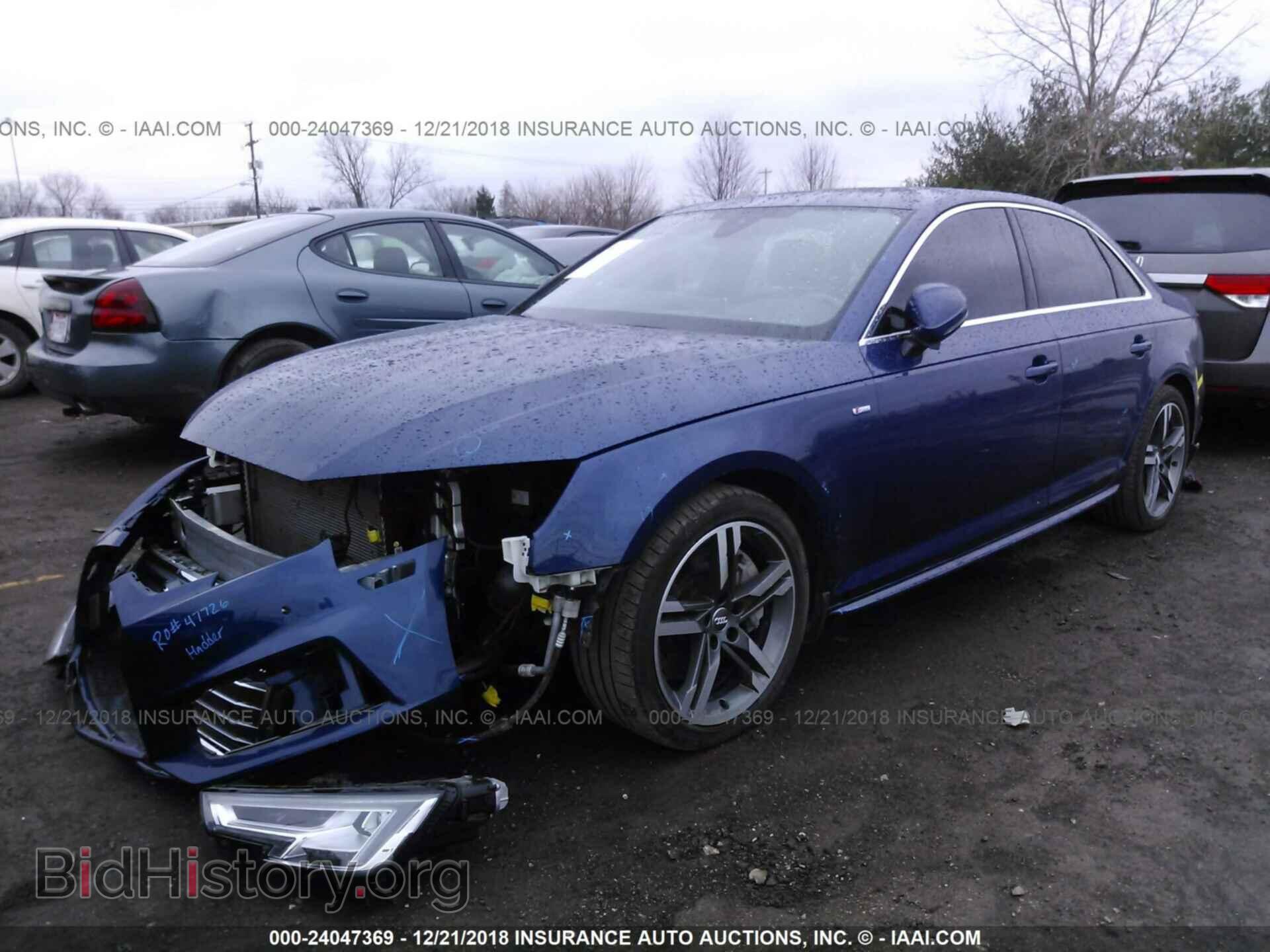 2017 AUDI A4 - VIN: WAUFNAF44HN049936 - Фото 2