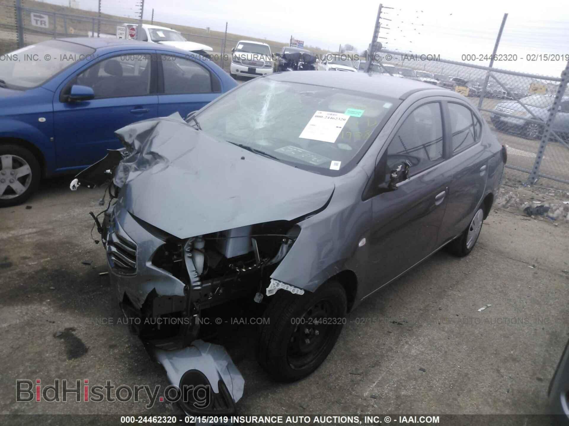 2017 MITSUBISHI MIRAGE - VIN: ML32F3FJXHH001908 - Фото 2