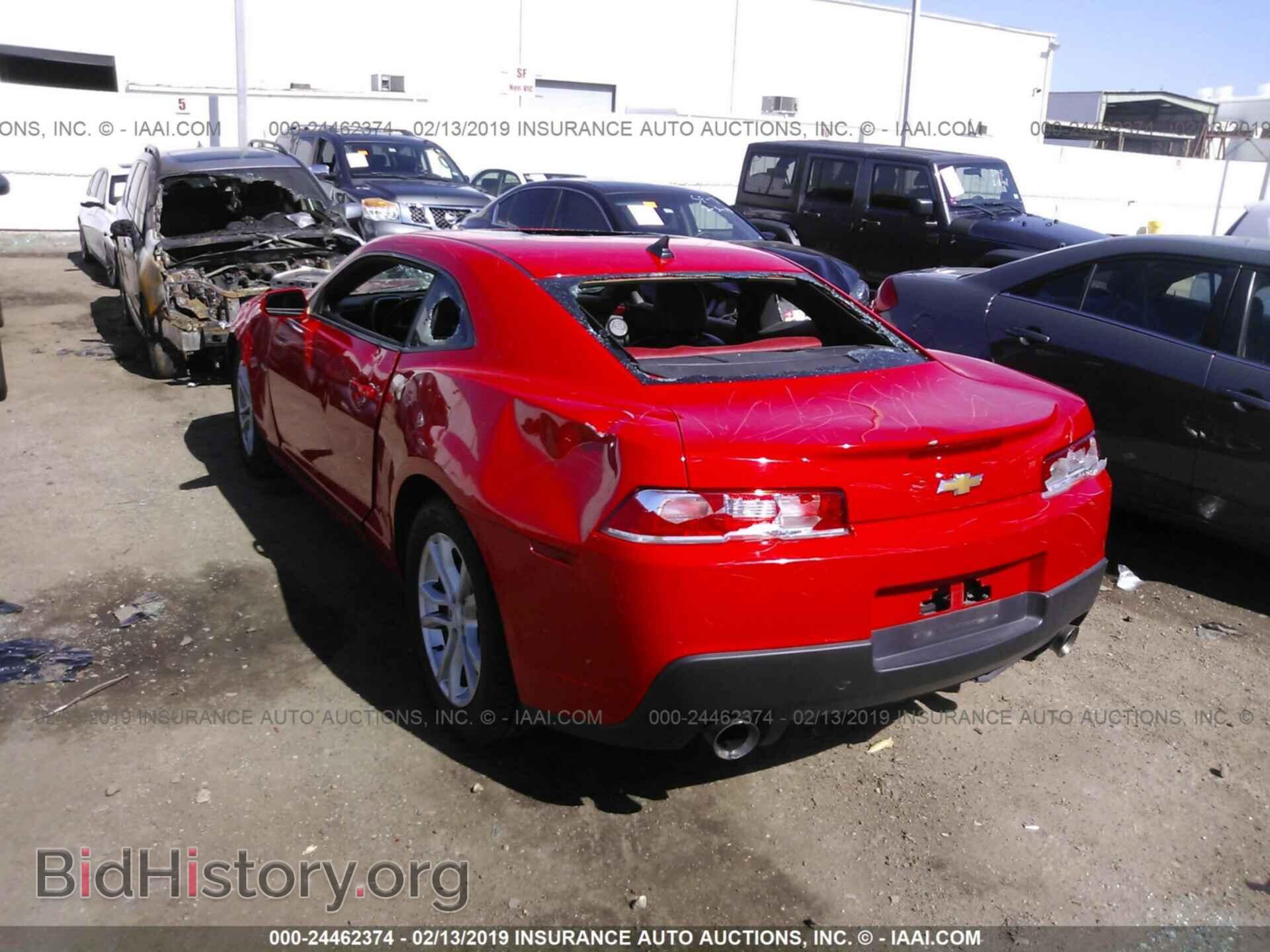 2014 CHEVROLET CAMARO - VIN: 2G1FB1E39E9253885 - Фото 3