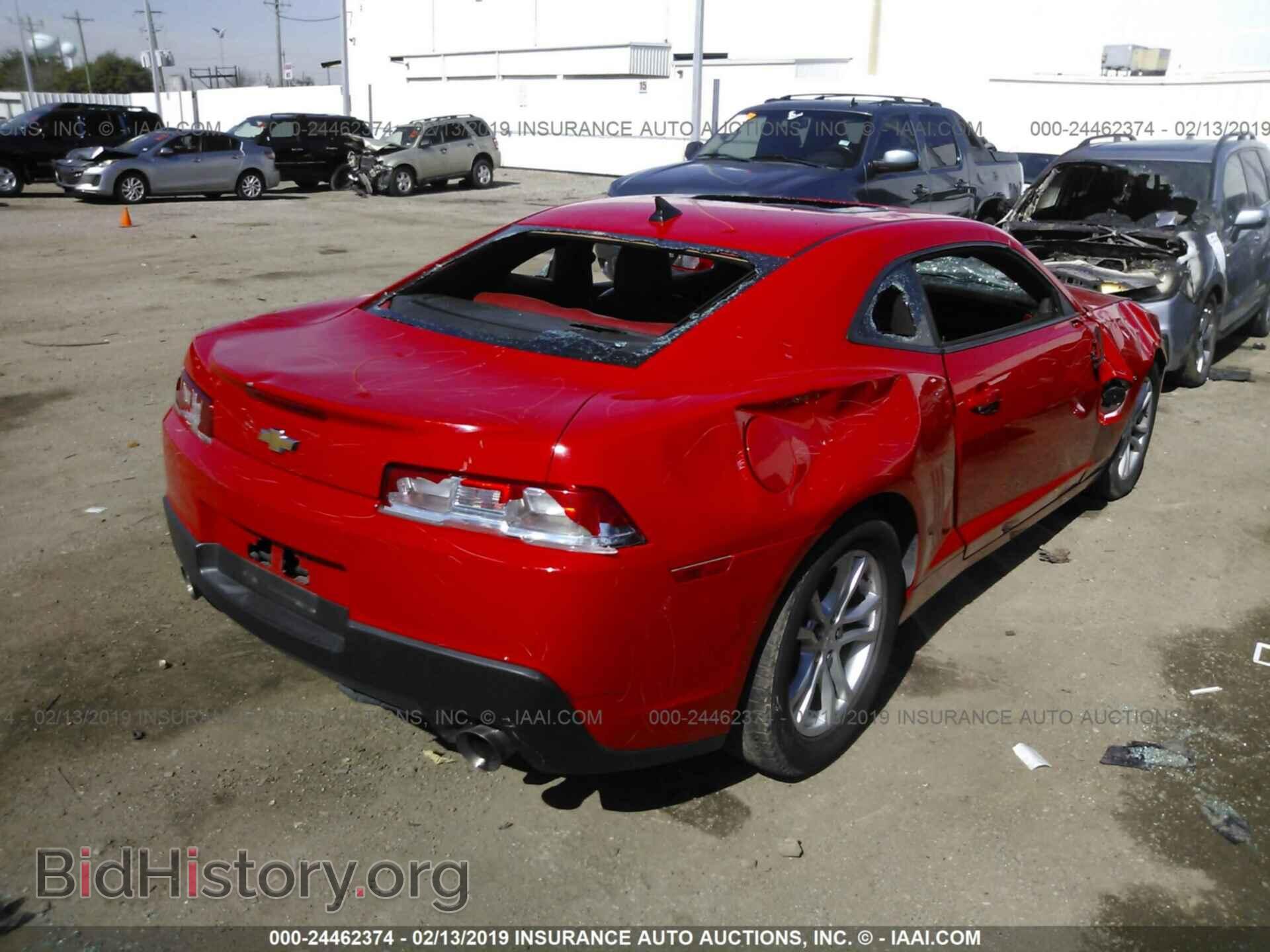 2014 CHEVROLET CAMARO - VIN: 2G1FB1E39E9253885 - Фото 4