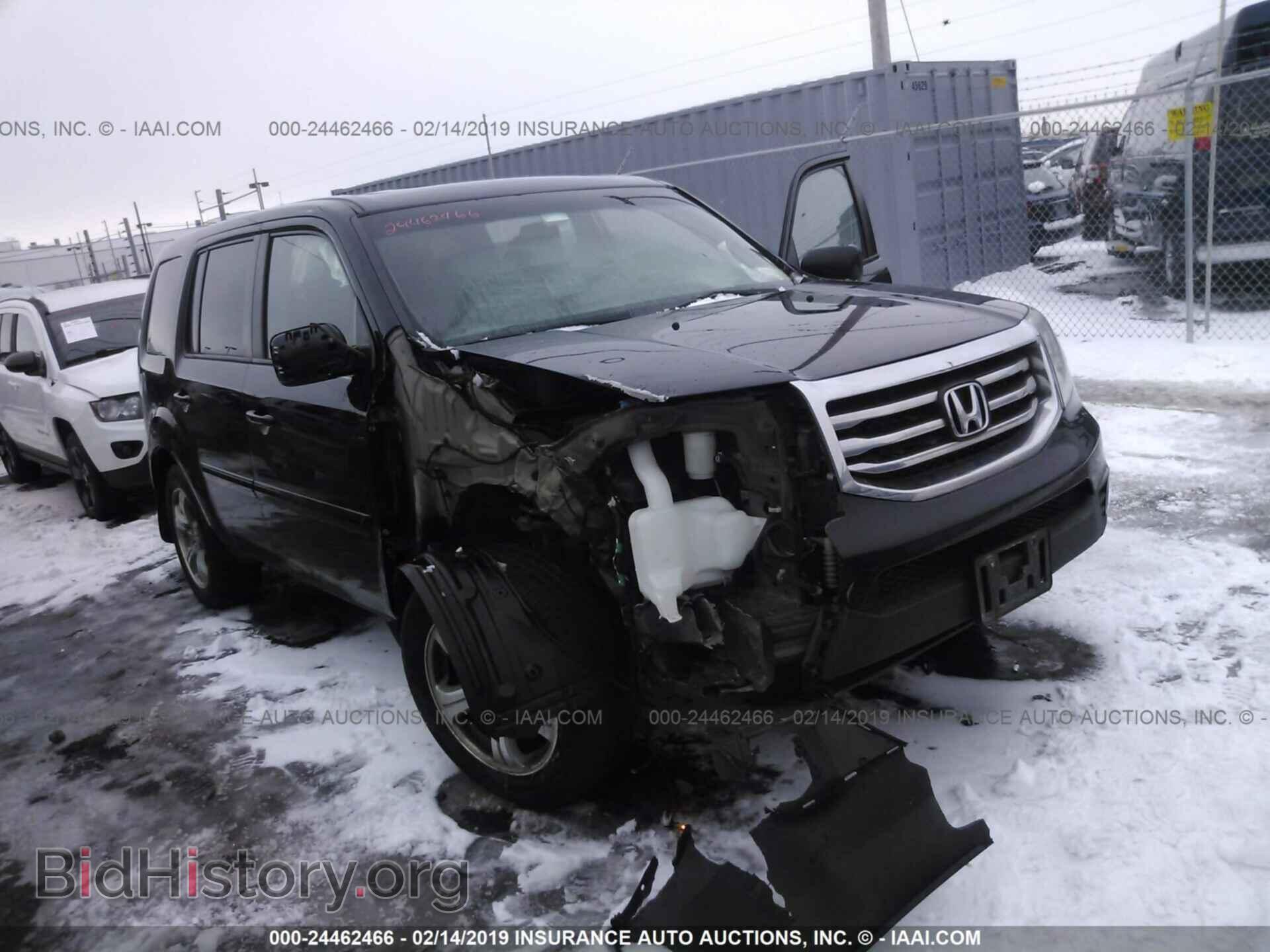 Photo 5FNYF4H55DB038498 - HONDA PILOT 2013
