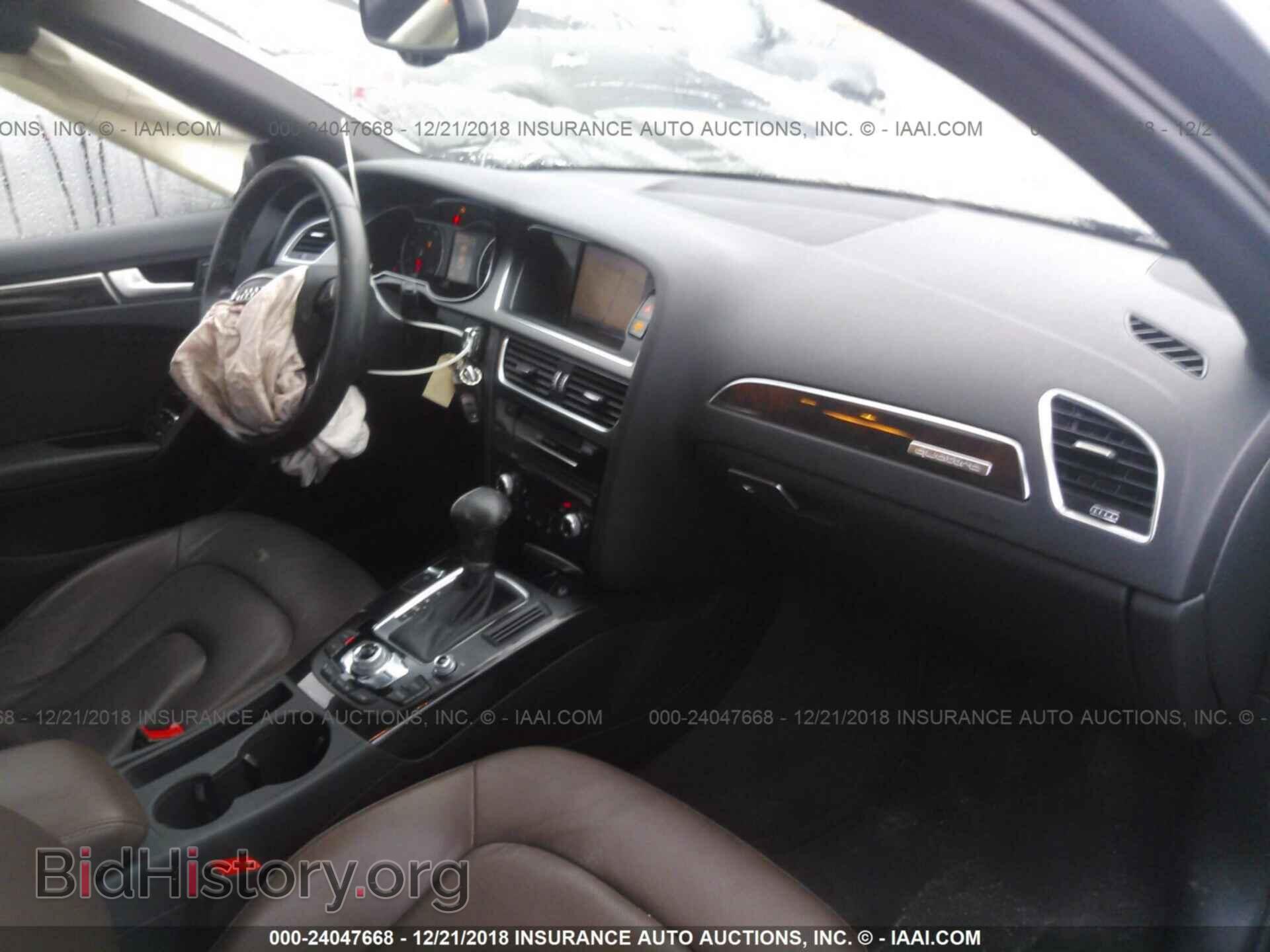 2013 AUDI A4 - VIN: WAUFFAFL2DN037010 - Фото 5