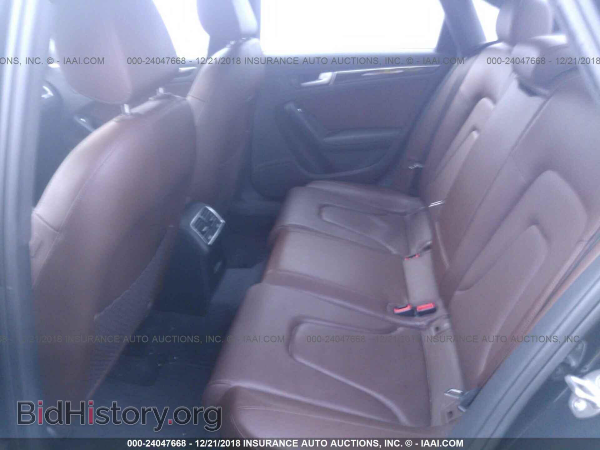 2013 AUDI A4 - VIN: WAUFFAFL2DN037010 - Фото 8