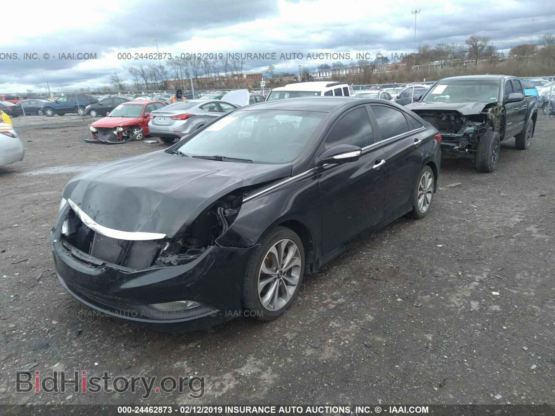 2014 HYUNDAI SONATA - VIN: 5NPEC4AC1EH918556 - Фото 2