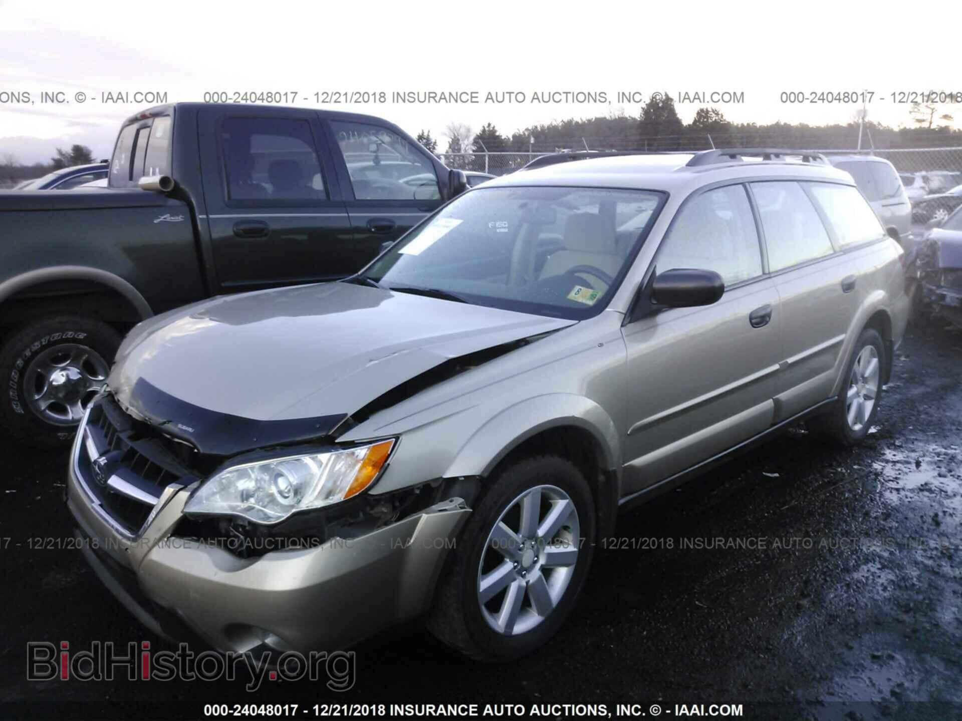 2009 SUBARU OUTBACK - VIN: 4S4BP61C296314089 - Фото 2