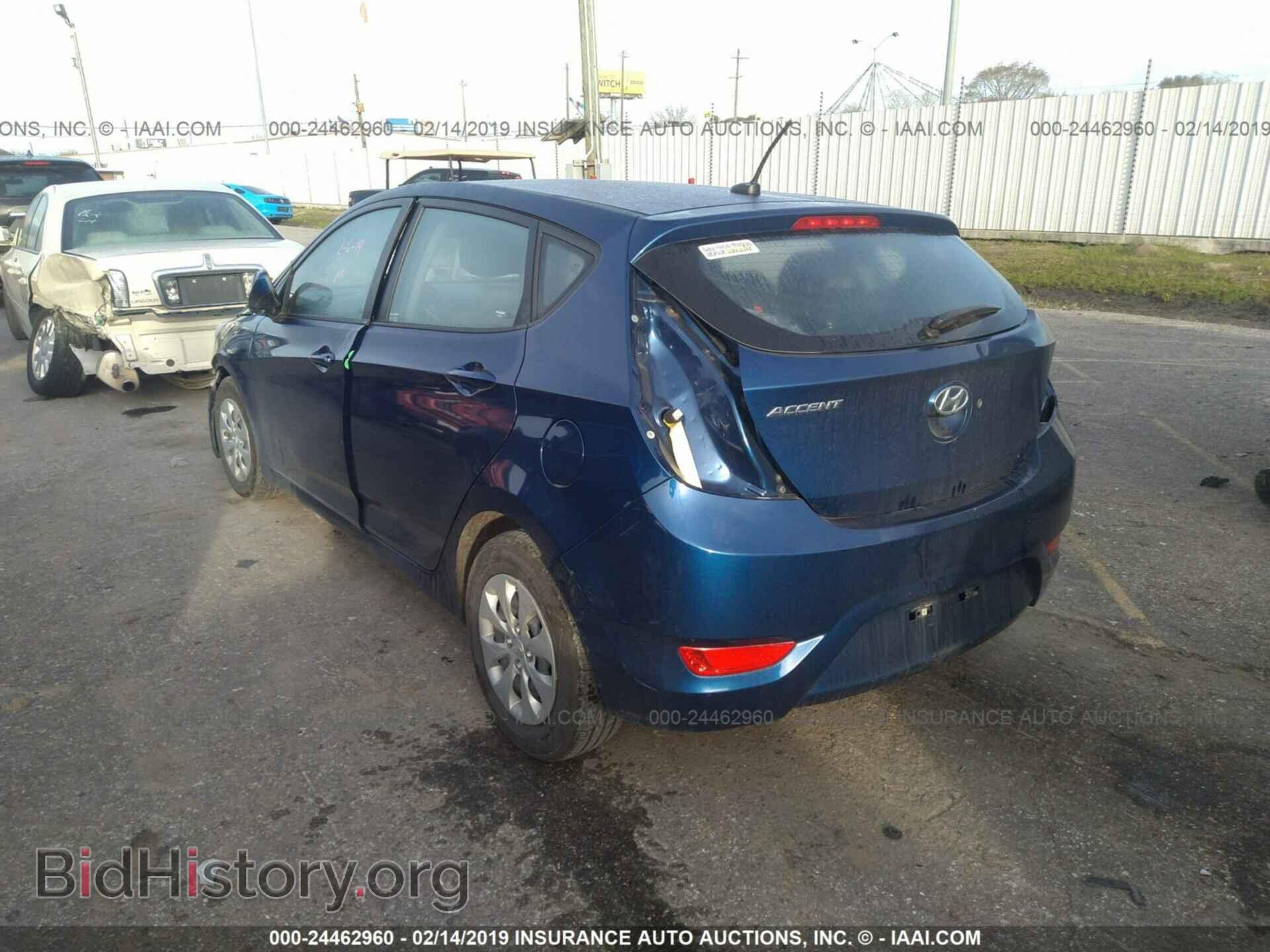 2016 HYUNDAI ACCENT - VIN: KMHCT5AE1GU248543 - Фото 3