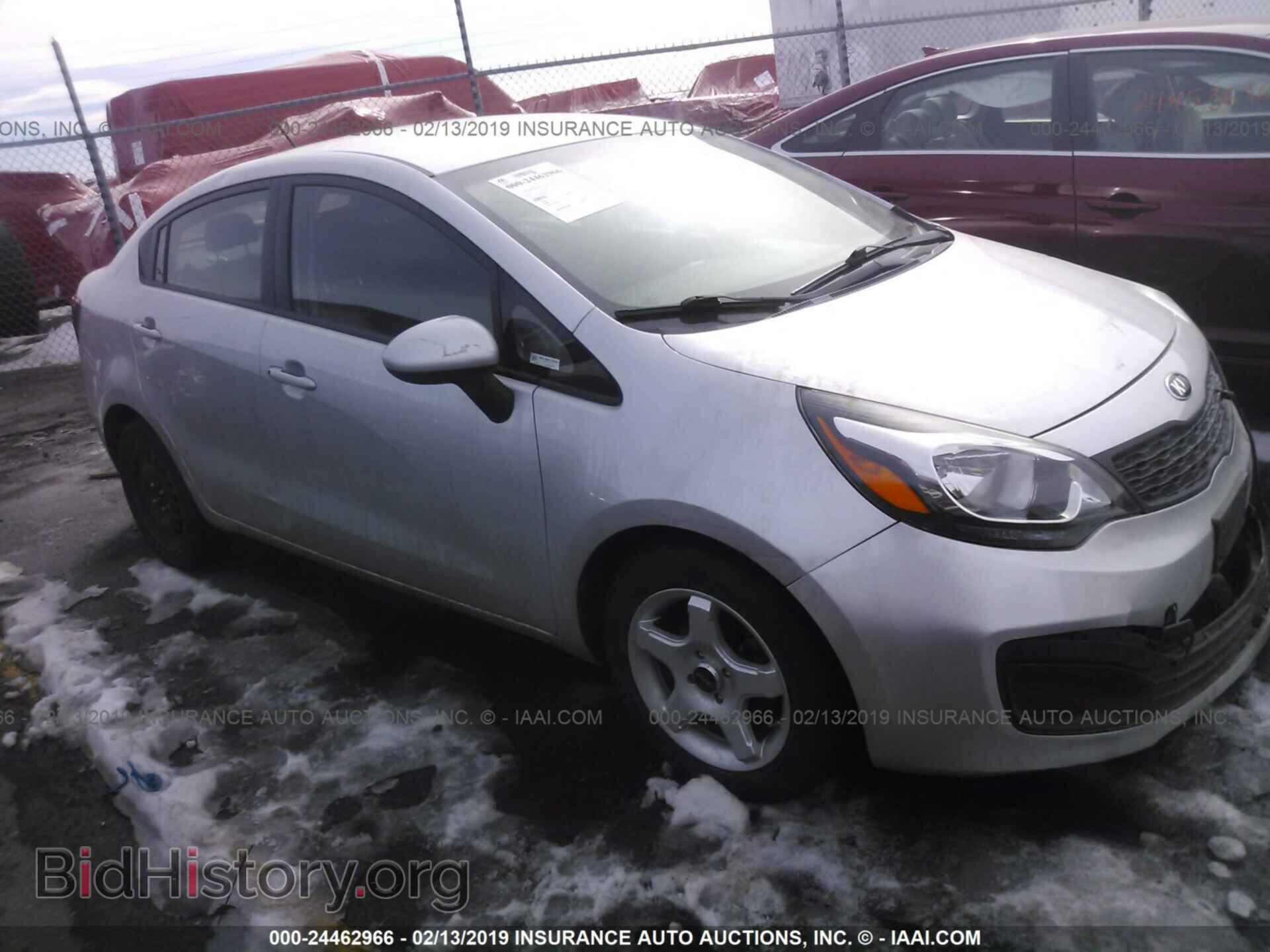 Фотография KNADM4A30E6400597 - KIA RIO 2014