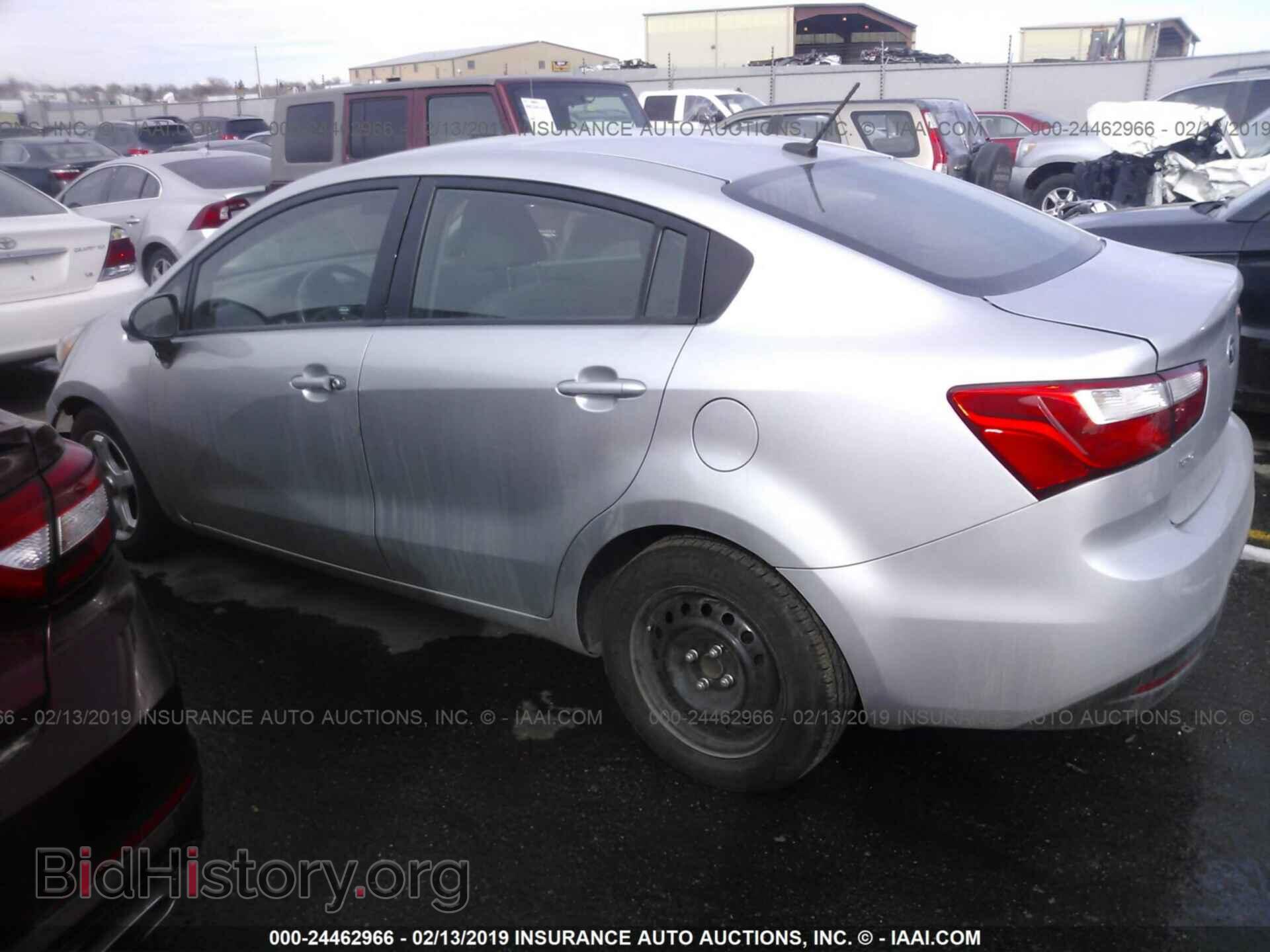 2014 KIA RIO - VIN: KNADM4A30E6400597 - Фото 3