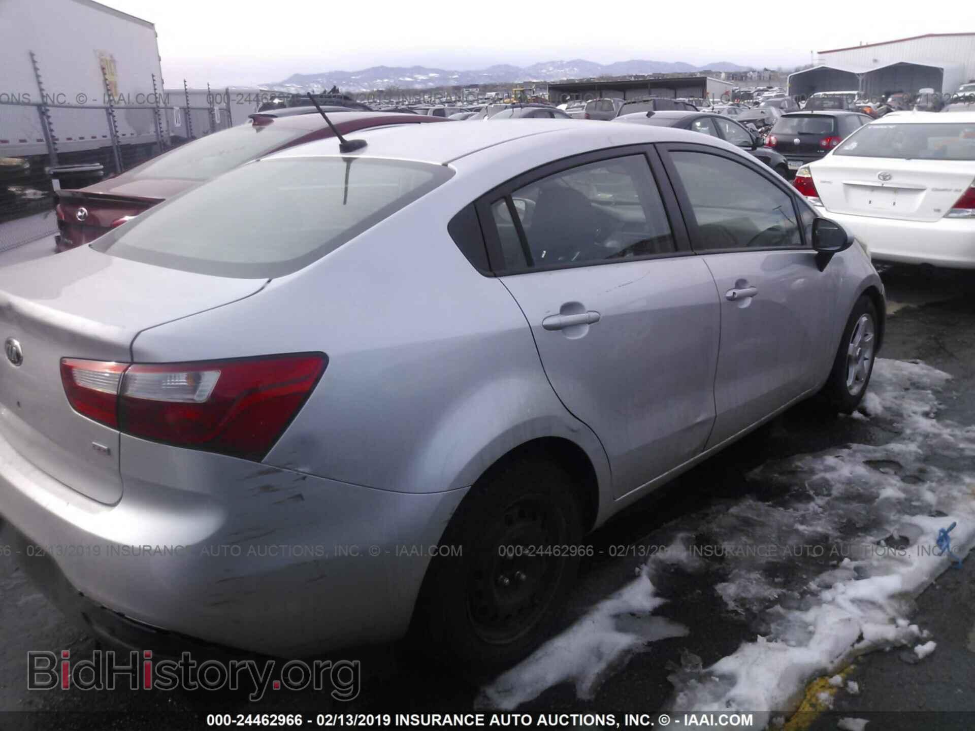 2014 KIA RIO - VIN: KNADM4A30E6400597 - Фото 4