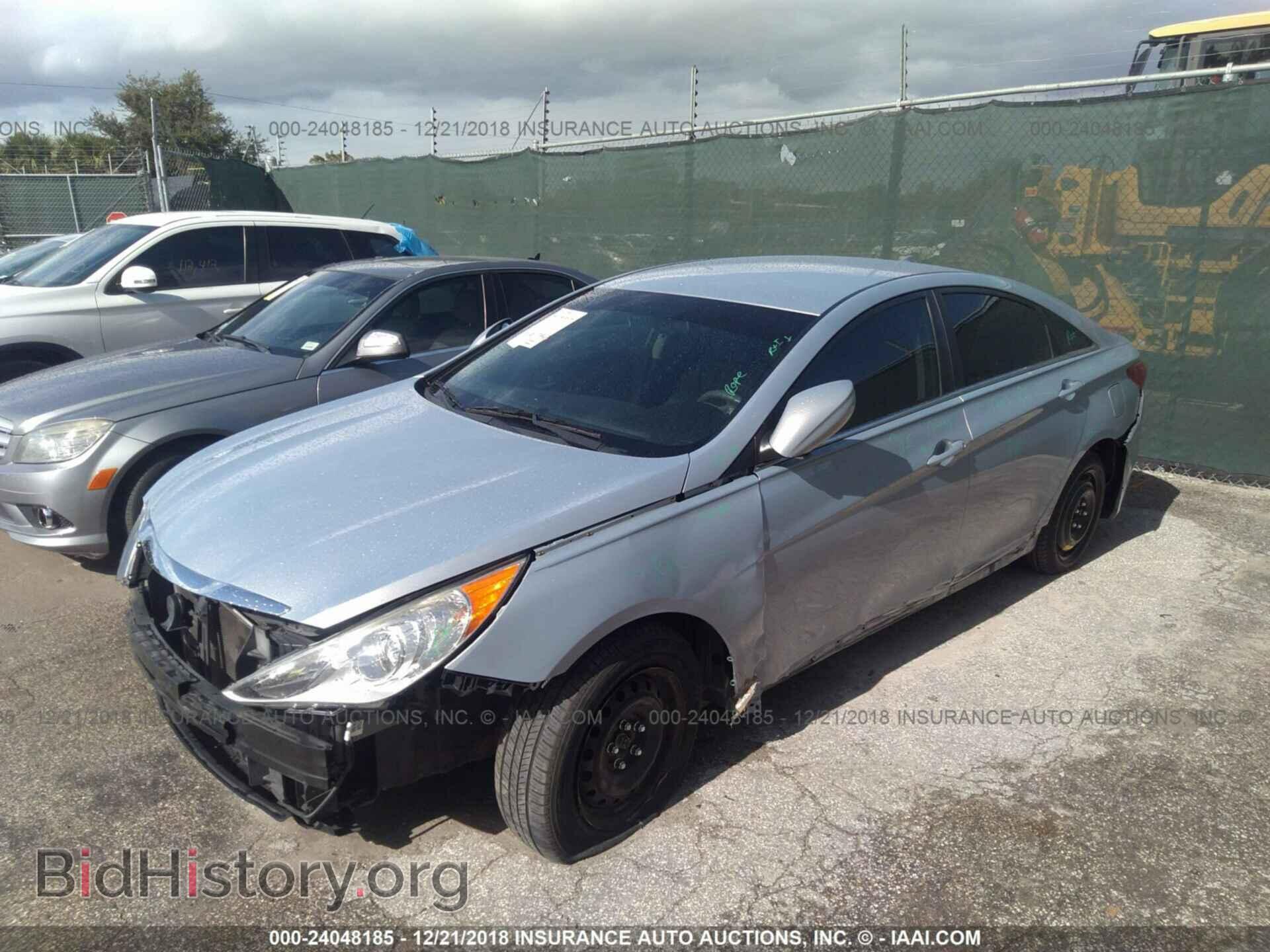 2012 HYUNDAI SONATA - VIN: 5NPEB4AC2CH341424 - Фото 2