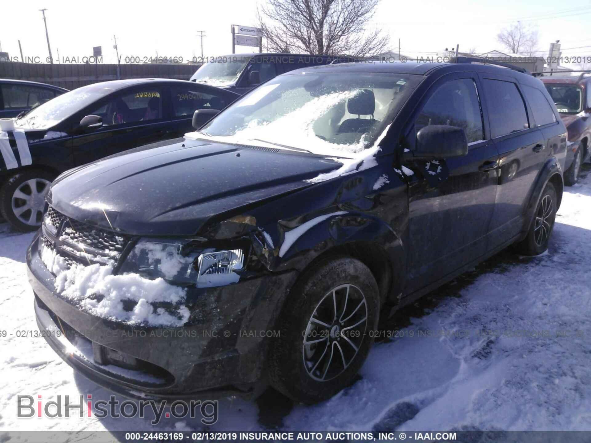 2018 DODGE JOURNEY - VIN: 3C4PDCAB6JT428261 - Фото 2