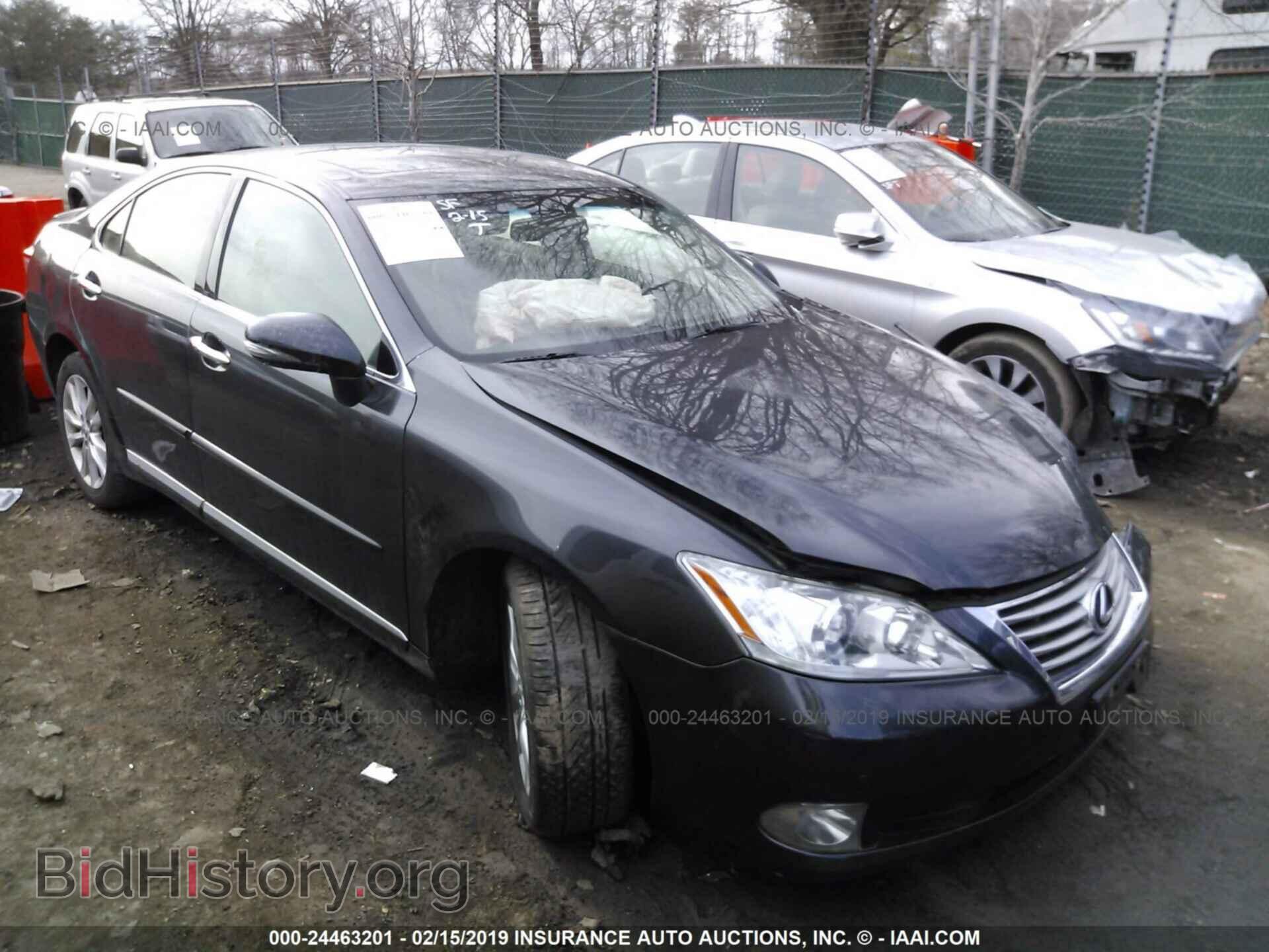 Photo JTHBK1EG0B2432124 - LEXUS ES 2011