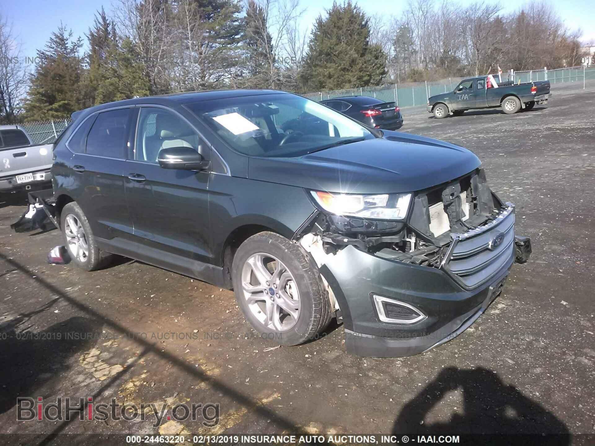 Фотография 2FMTK4K89FBB95200 - FORD EDGE 2015